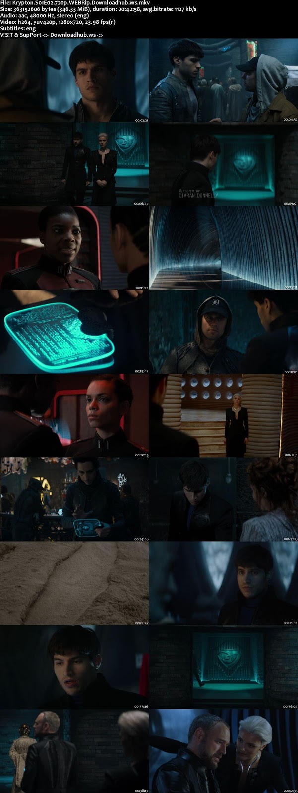 Krypton S01E02 340MB WEBRip 720p ESubs