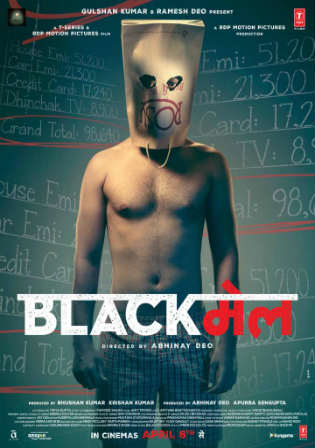 Blackmail 2018 Pre DVDRip 350MB Full Hindi Movie Download 480p Watch Online Free Worldfree4u 9xmovies