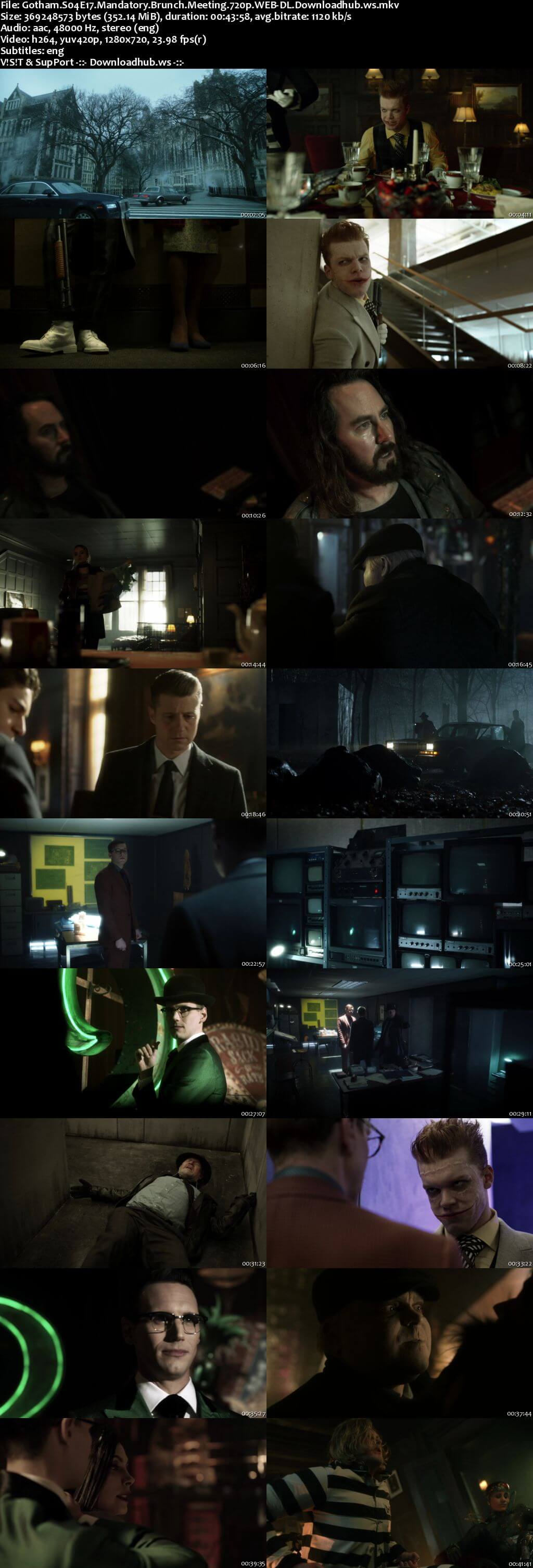 Gotham S04E17 350MB Web-DL 720p x264 ESubs