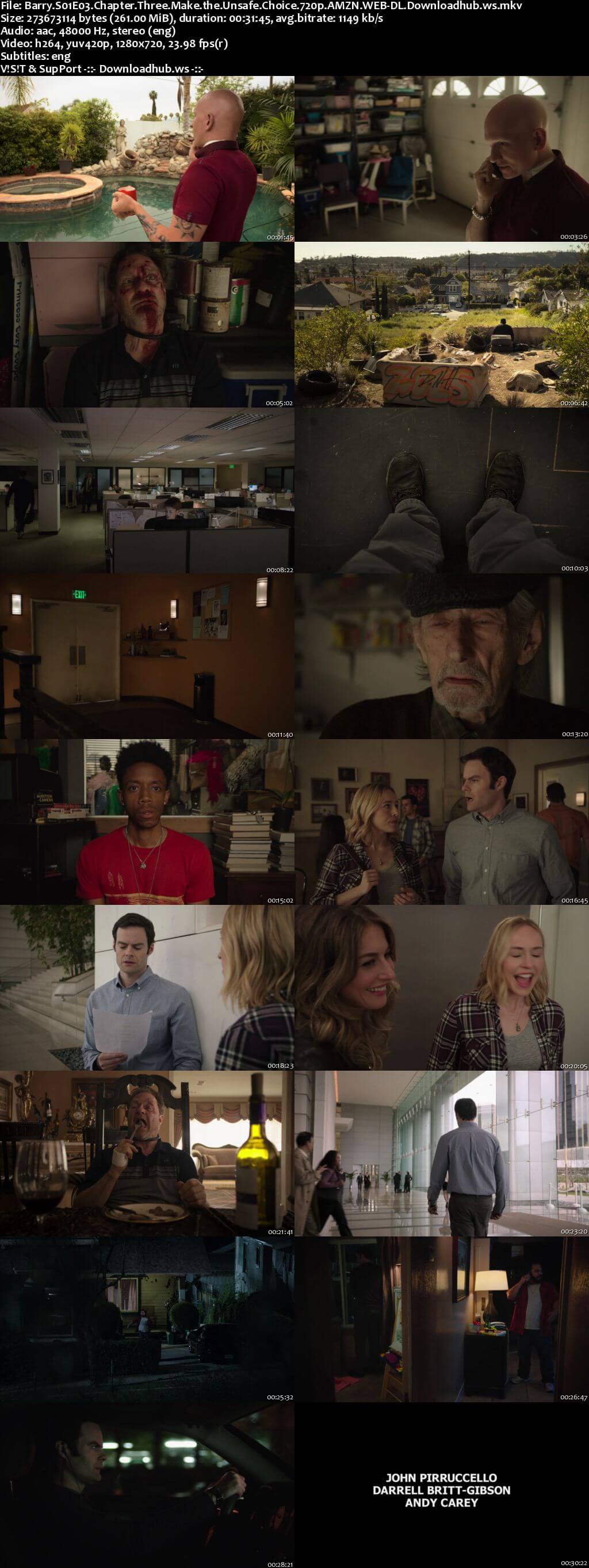 Barry S01E03 260MB WEB-DL 720p ESubs