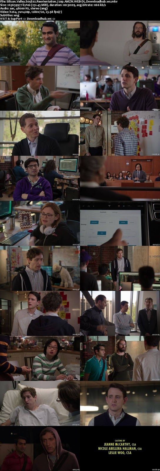 Silicon Valley S05E02 250MB WEBRip 720p x264