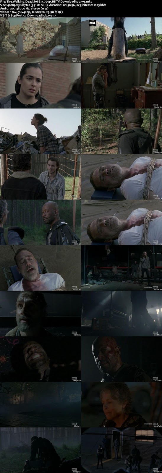 The Walking Dead S08E14 390MB HDTV 720p x264