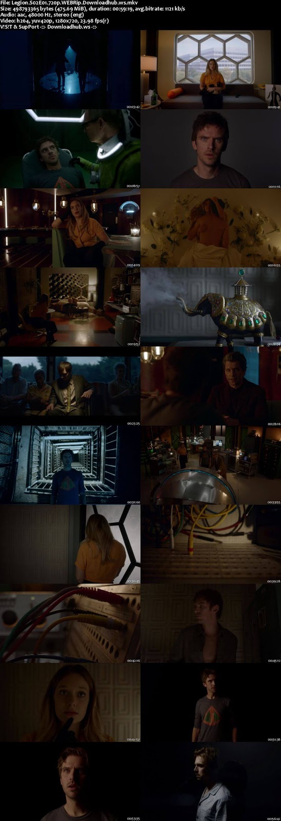 Legion S02E01 450MB WEBRip 720p x264