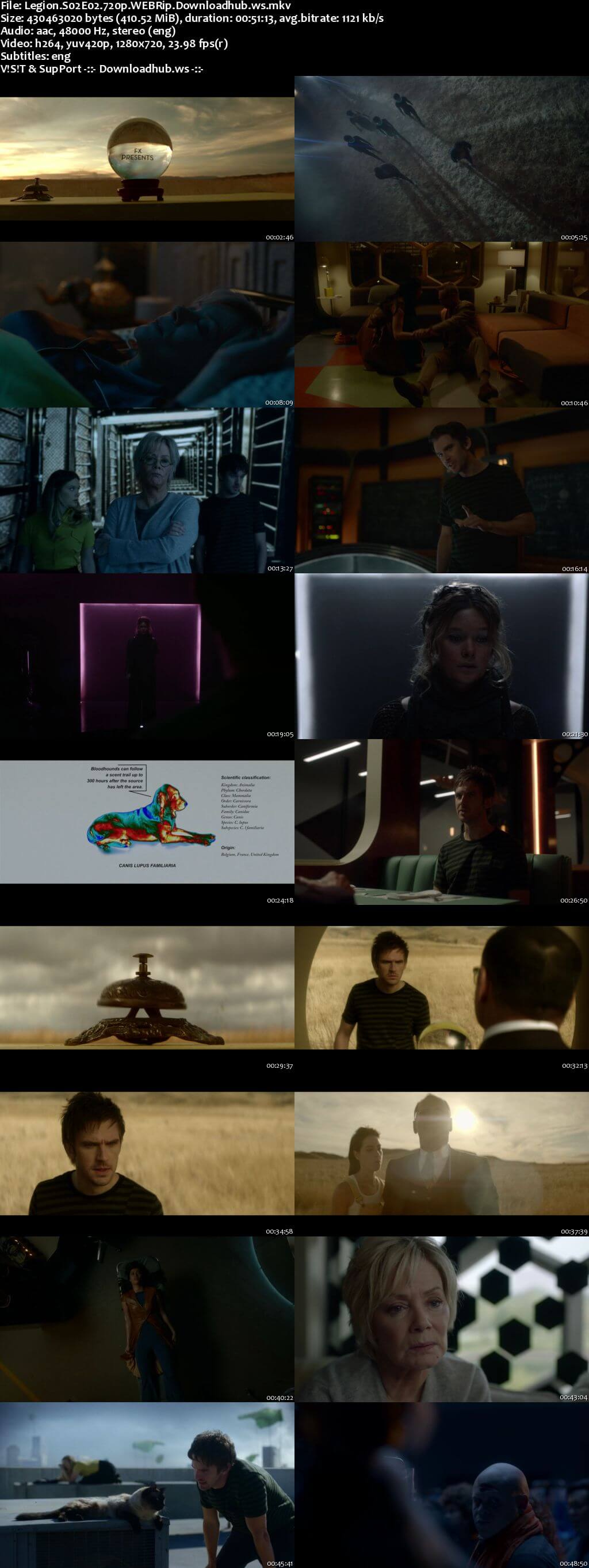 Legion S02E02 400MB WEBRip 720p x264