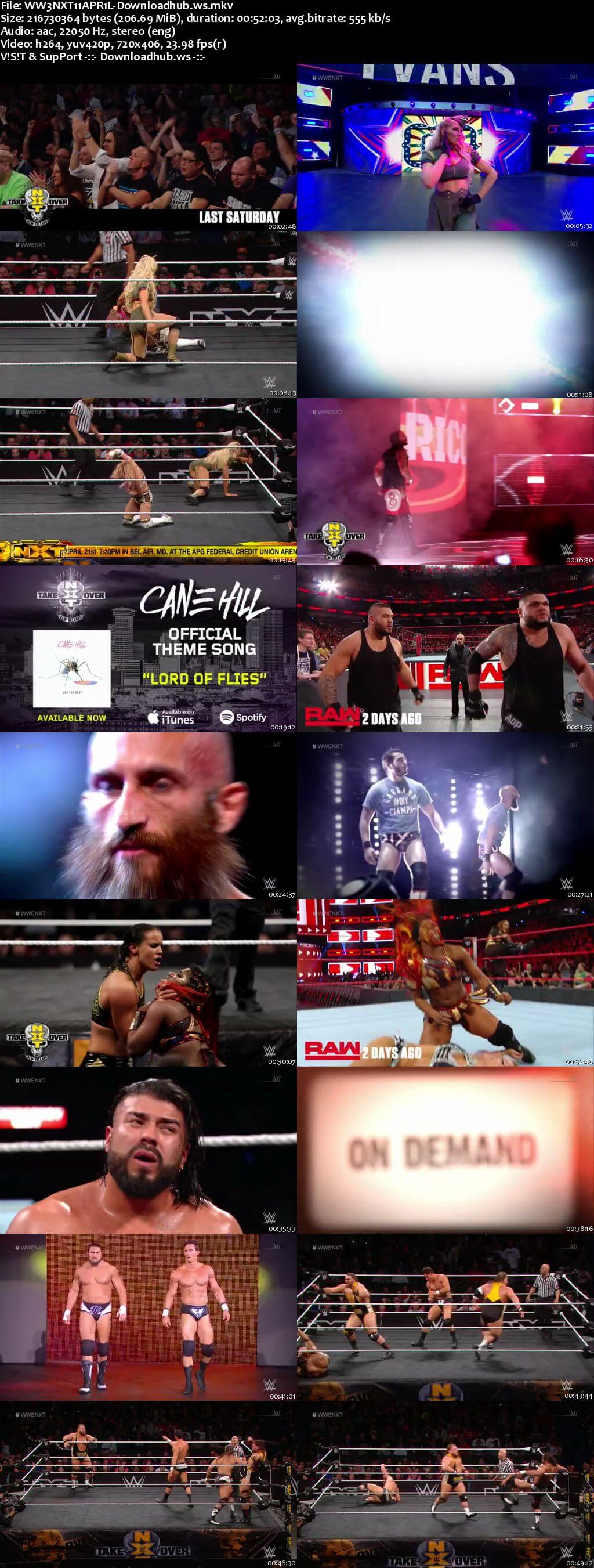 WWE NXT 11 April 2018 480p HDTV Download