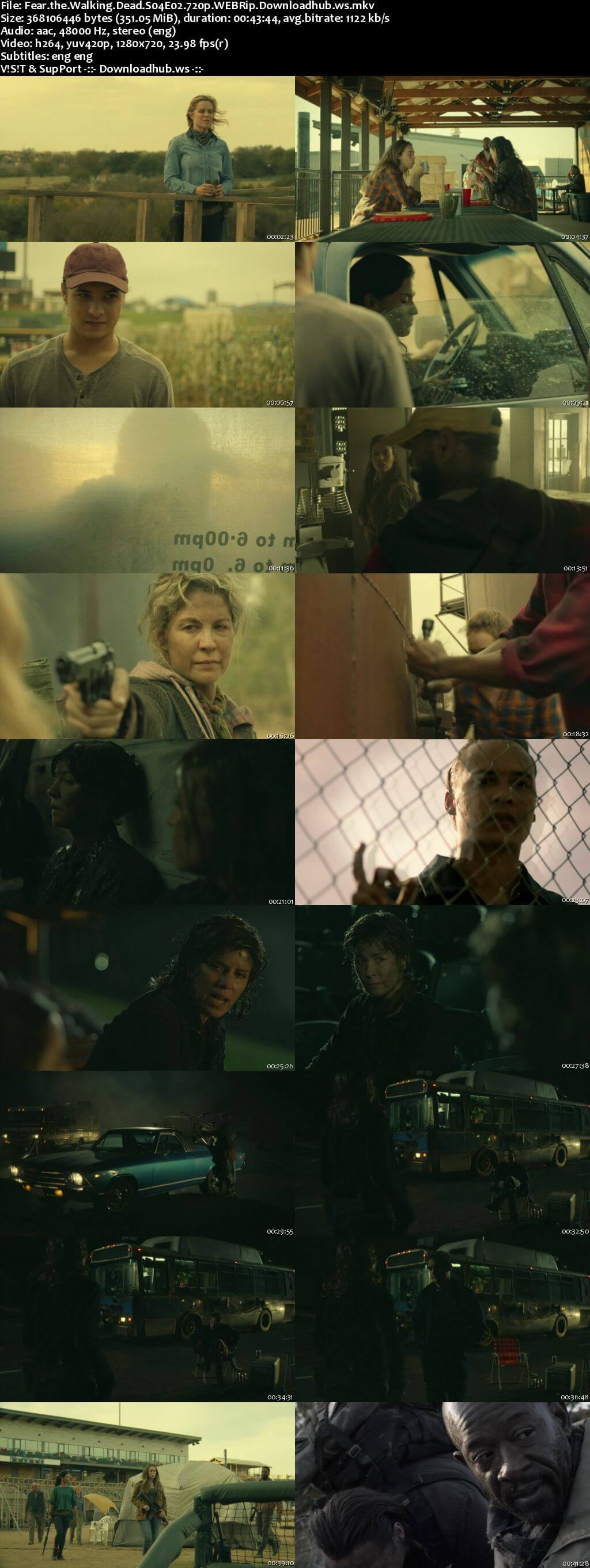 Fear the Walking Dead S04E02 350MB WEBRip 720p x264 ESubs