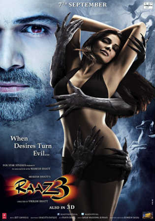 Raaz 3 2012 HDRip 400MB Full Hindi Movie Download 480p