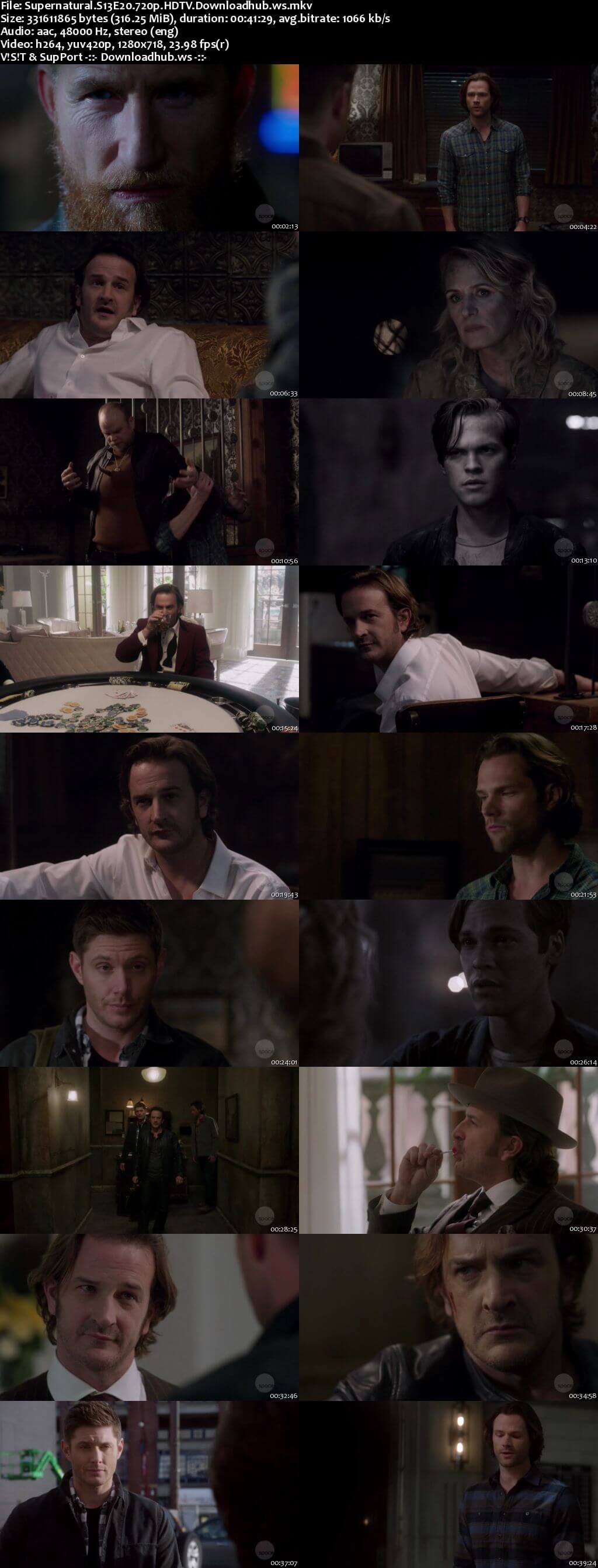 Supernatural S13E20 300MB HDTV 720p x264