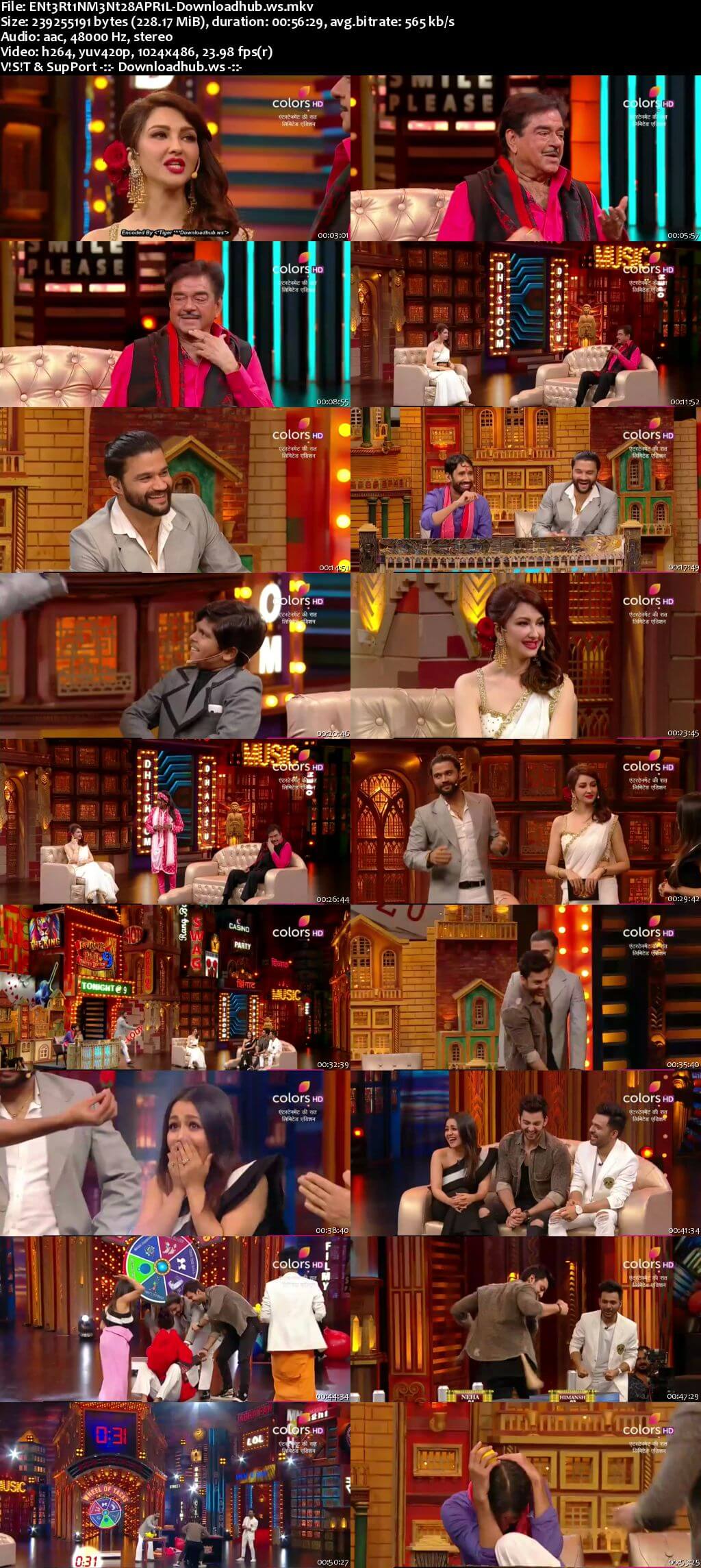 Entertainment Ki Raat 28 April 2018 Episode 29 HDTV 480p