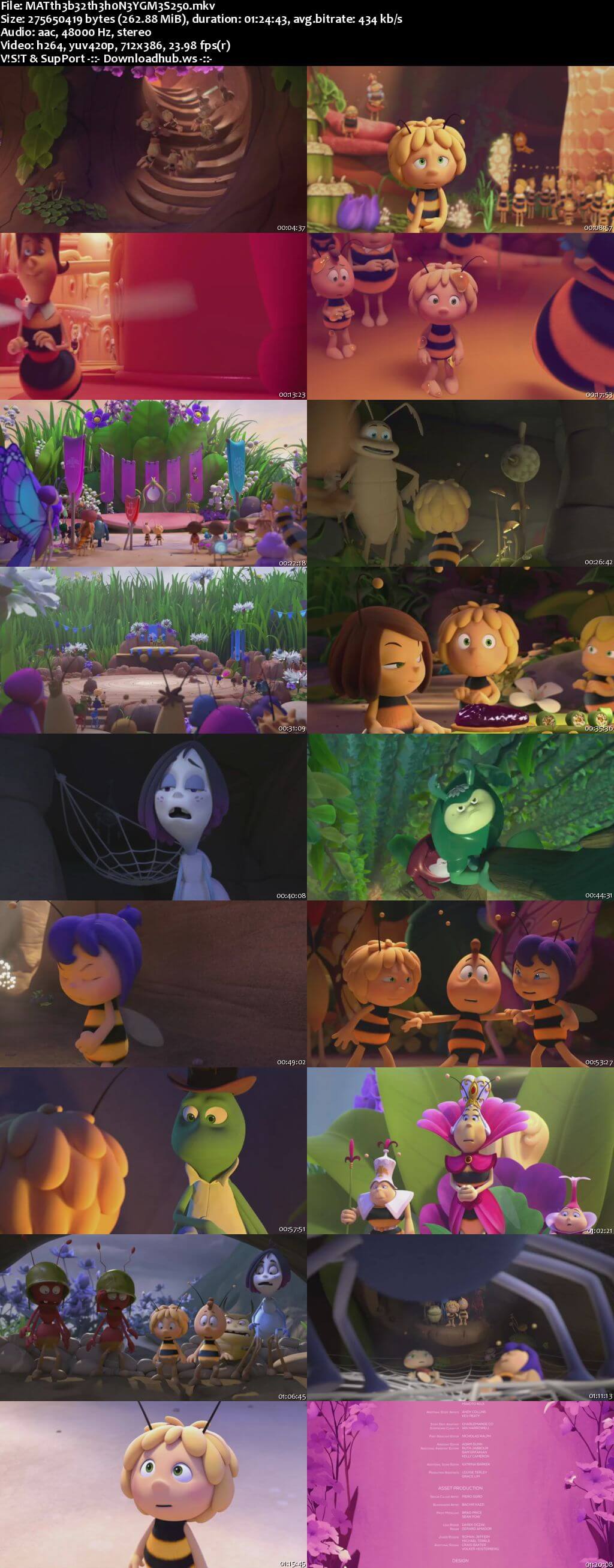 Maya the Bee 2 The Honey Games 2018 English 480p Web-DL ESubs