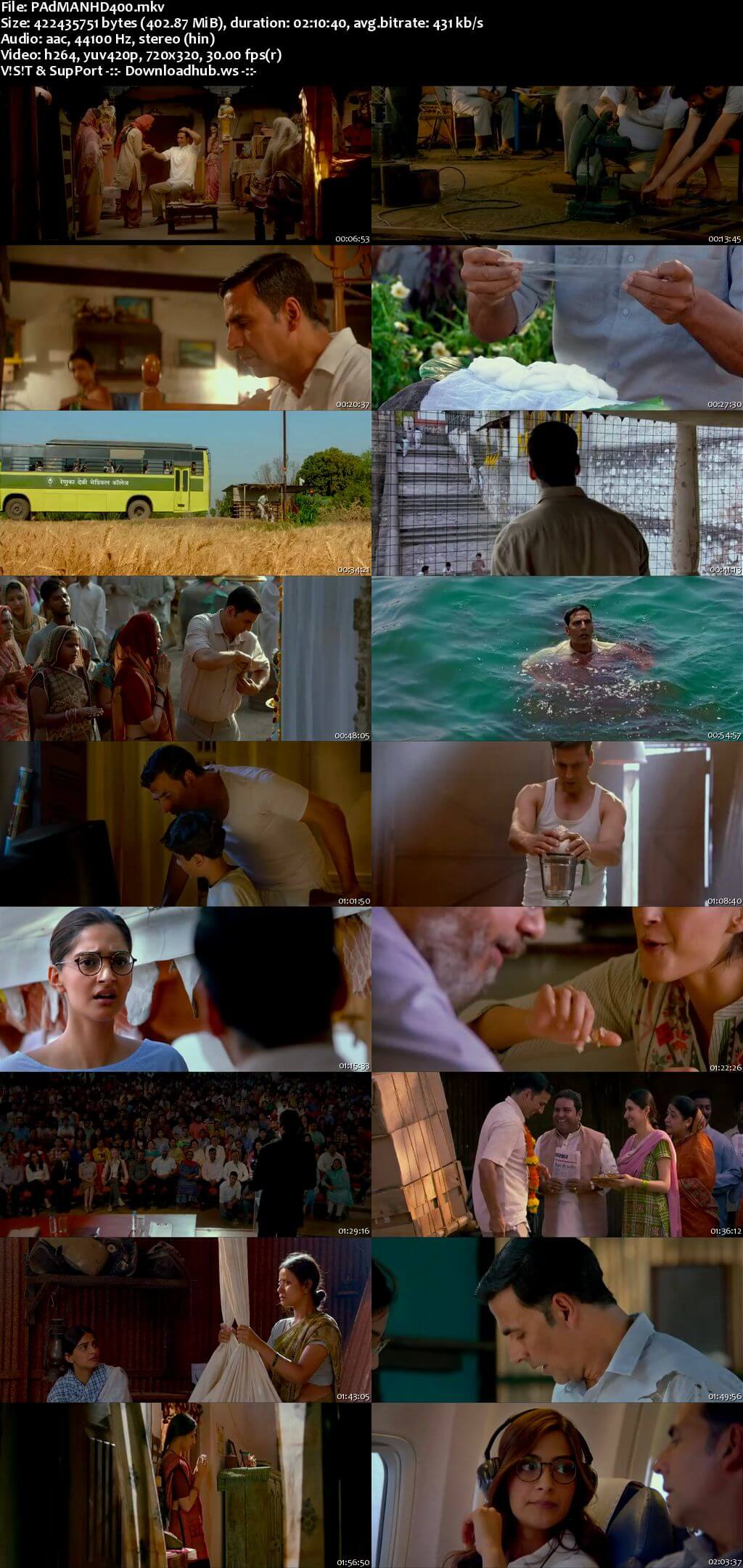 Padman 2018 Hindi 480p HDRip