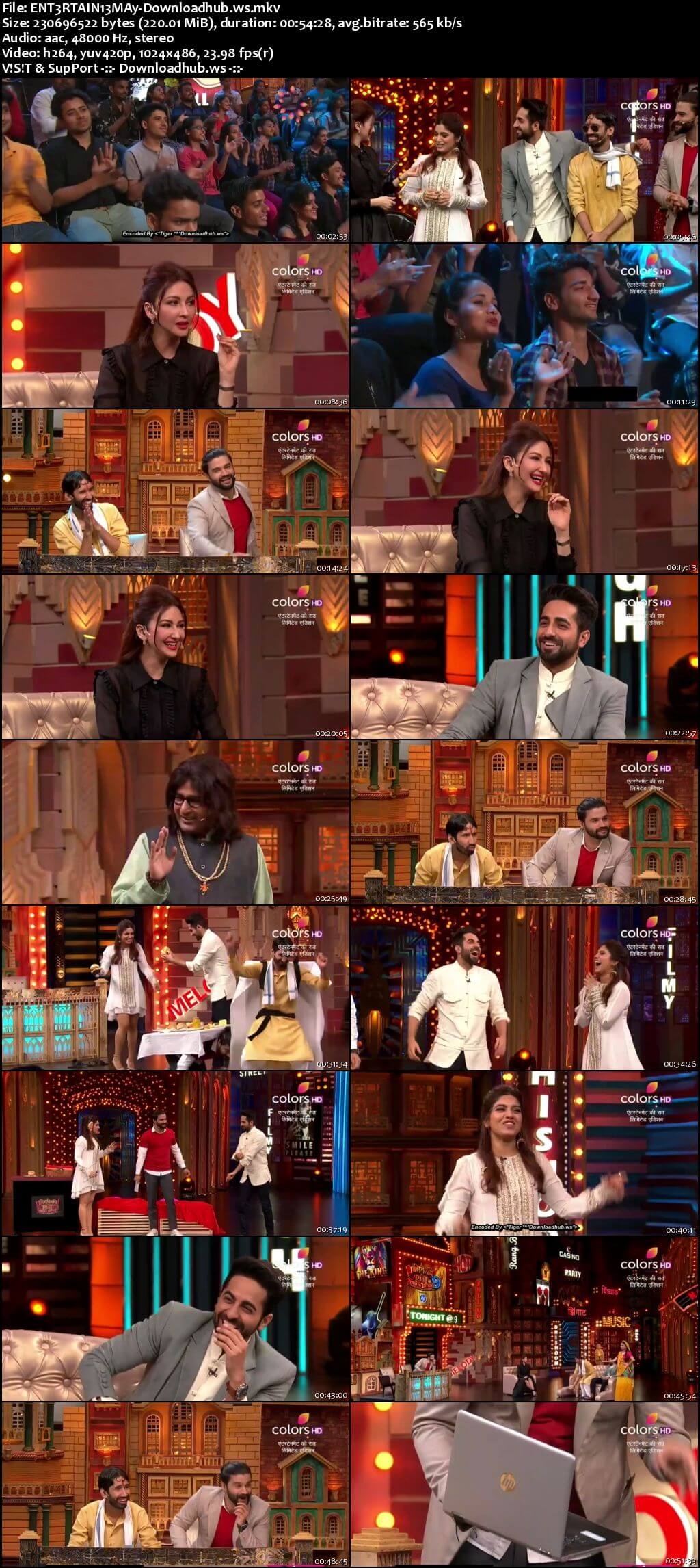 Entertainment Ki Raat 13 May 2018 Episode 34 HDTV 480p