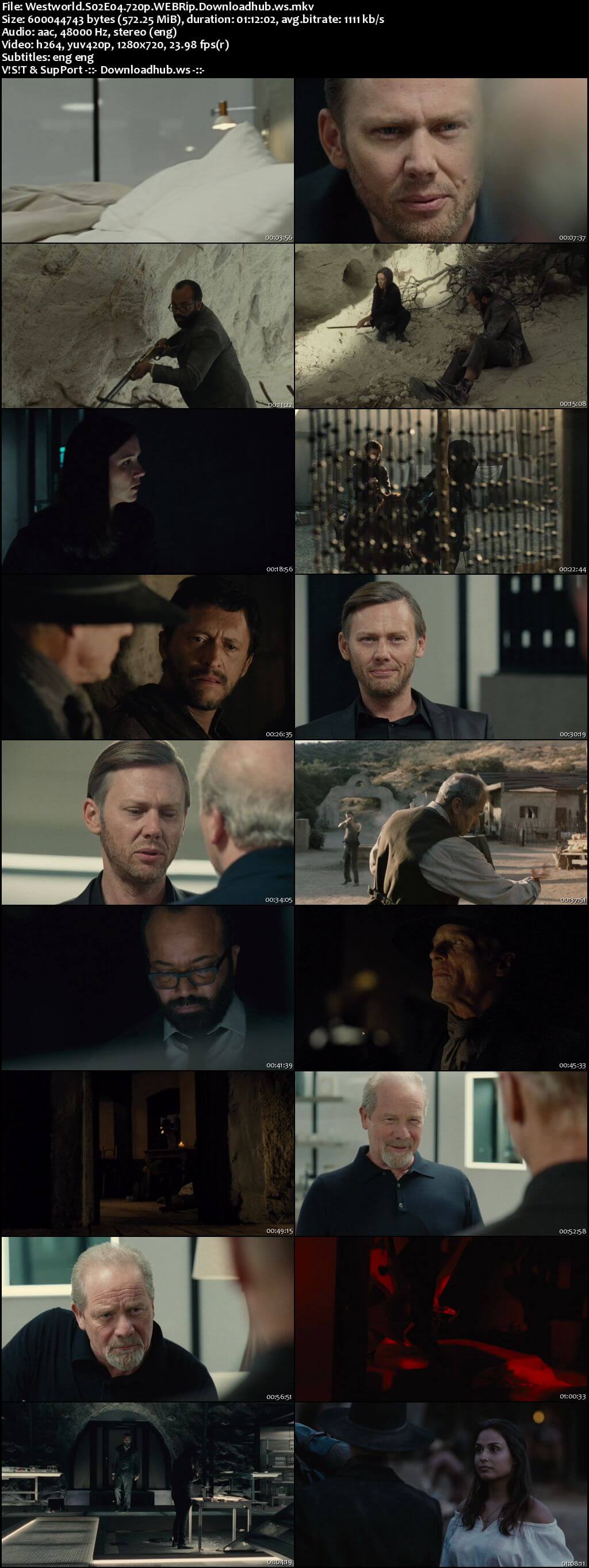 Westworld S02E04 550MB WEB-DL 720p x264