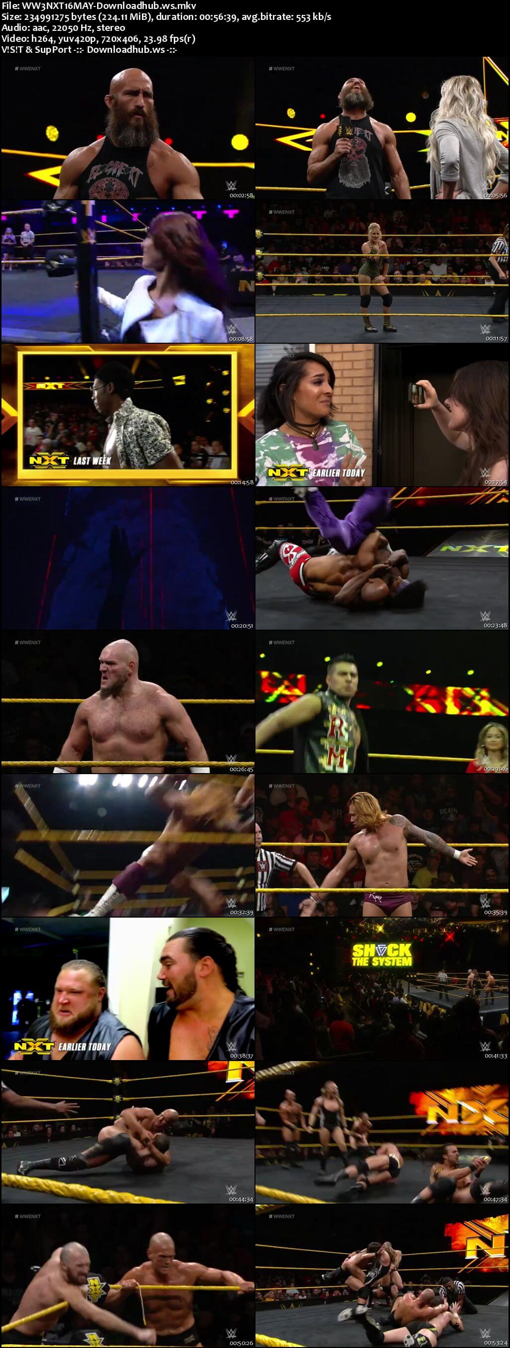 WWE NXT 16 May 2018 480p HDTV Download