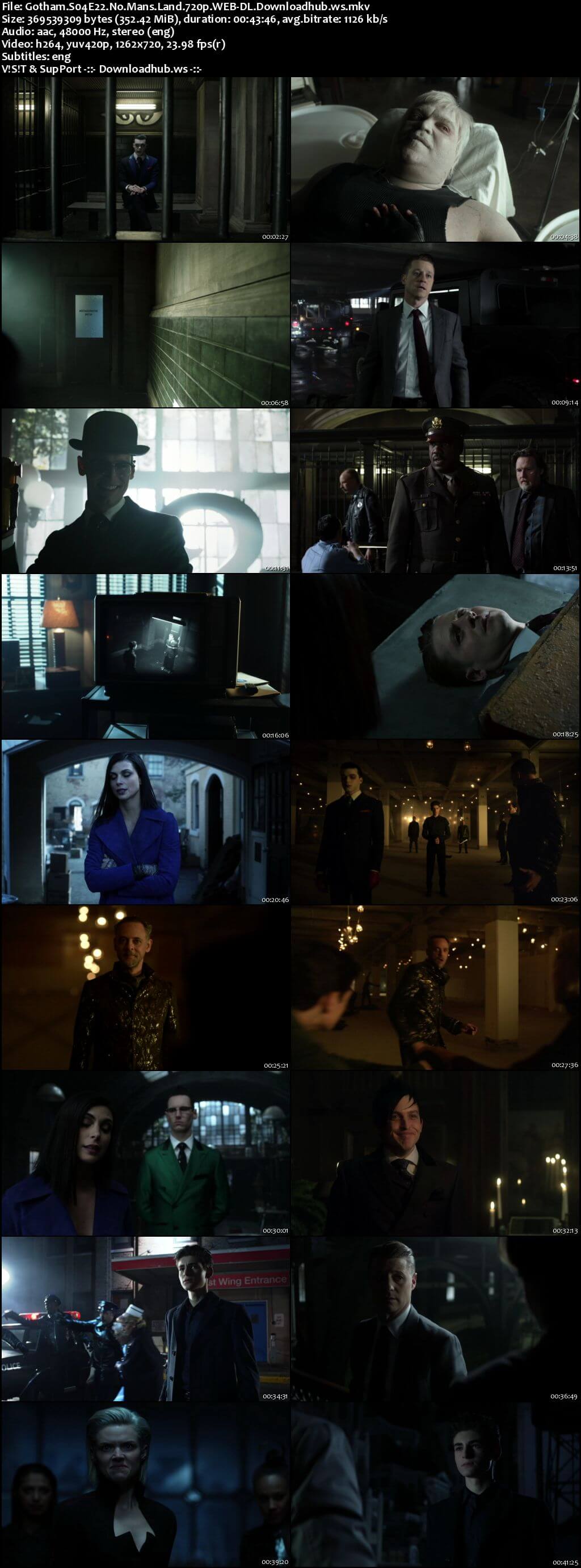 Gotham S04E22 350MB Web-DL 720p x264 ESubs