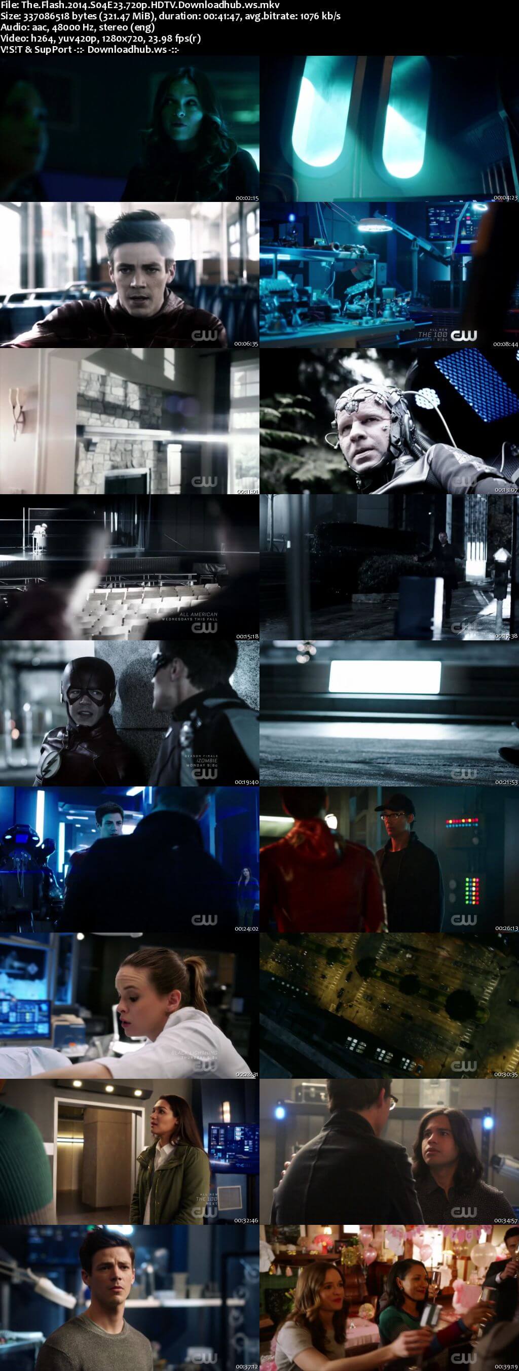 The Flash S04E23 300MB HDTV 720p x264