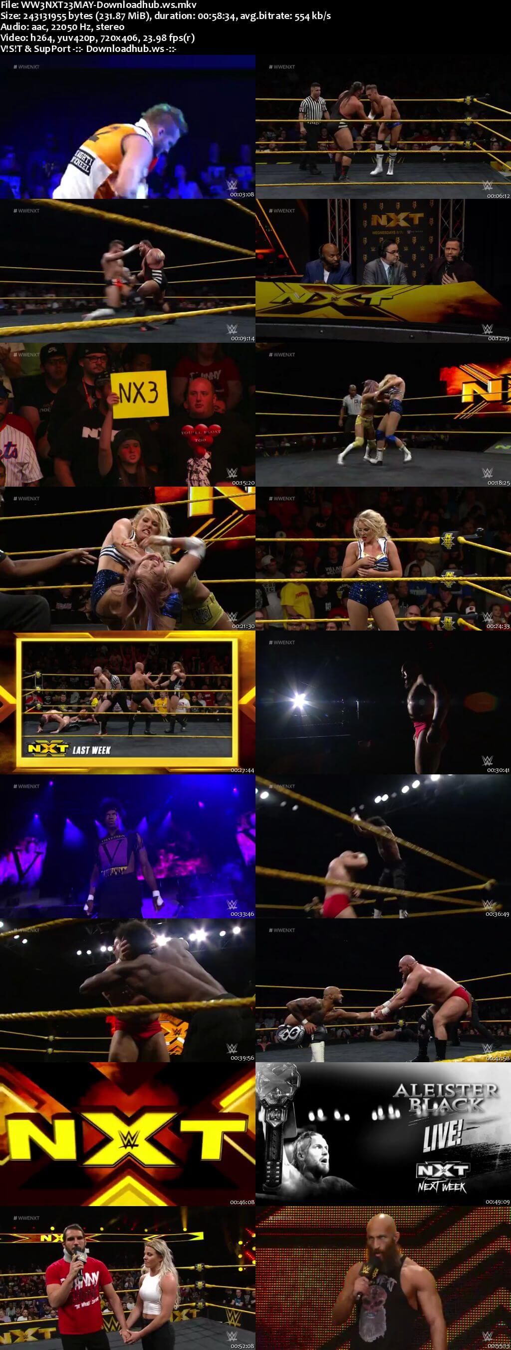 WWE NXT 23 May 2018 480p HDTV Download