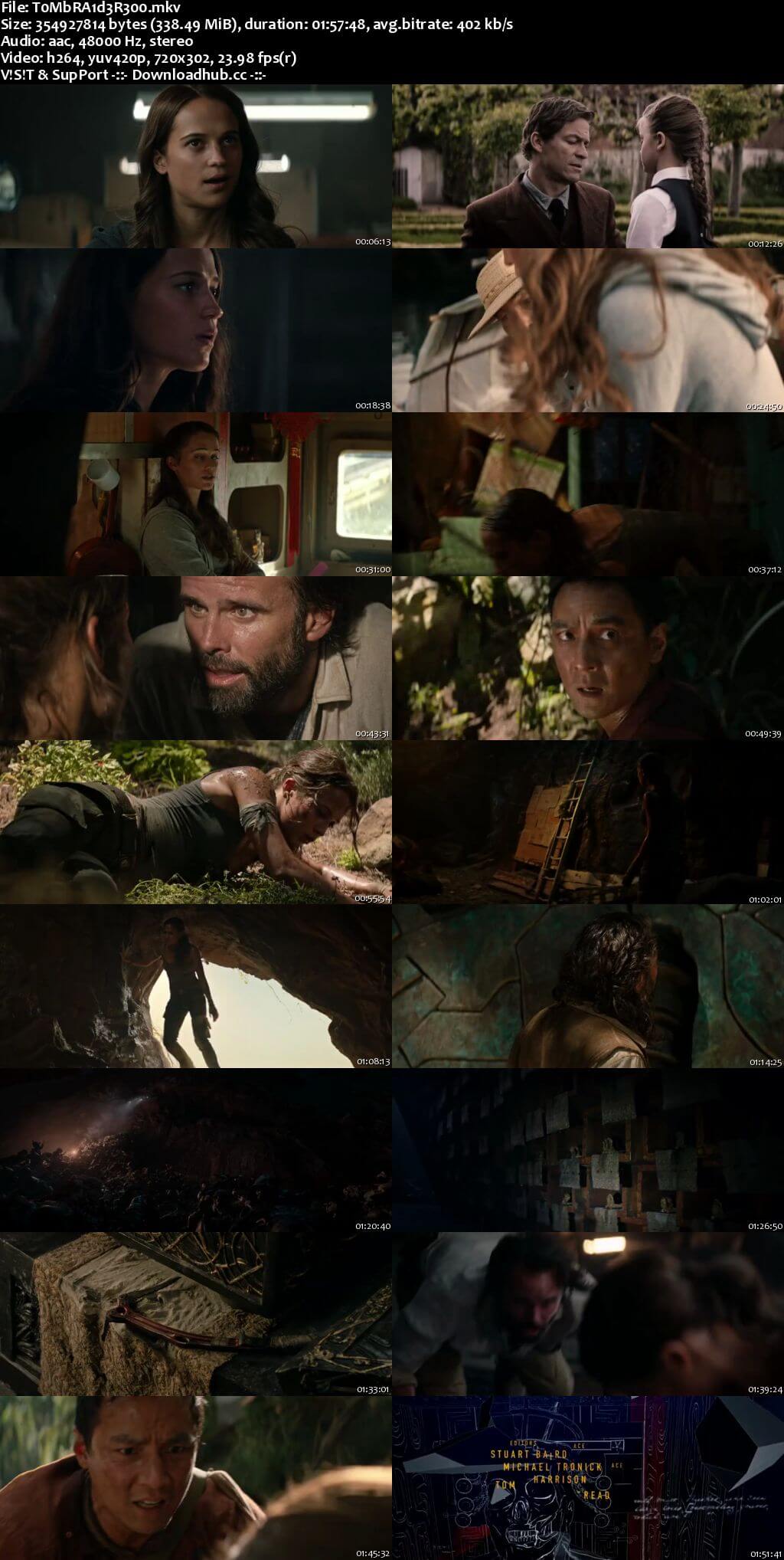 Tomb Raider 2018 English 480p Web-DL ESubs