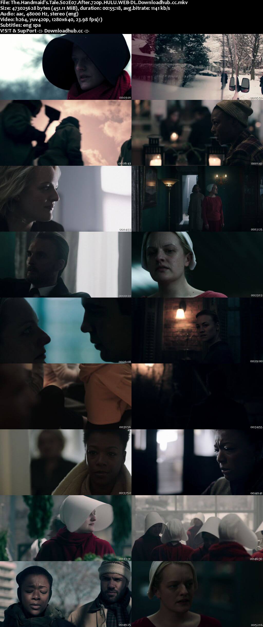 The Handmaids Tale S02E07 450MB HULU WEB-DL 720p x264 ESubs