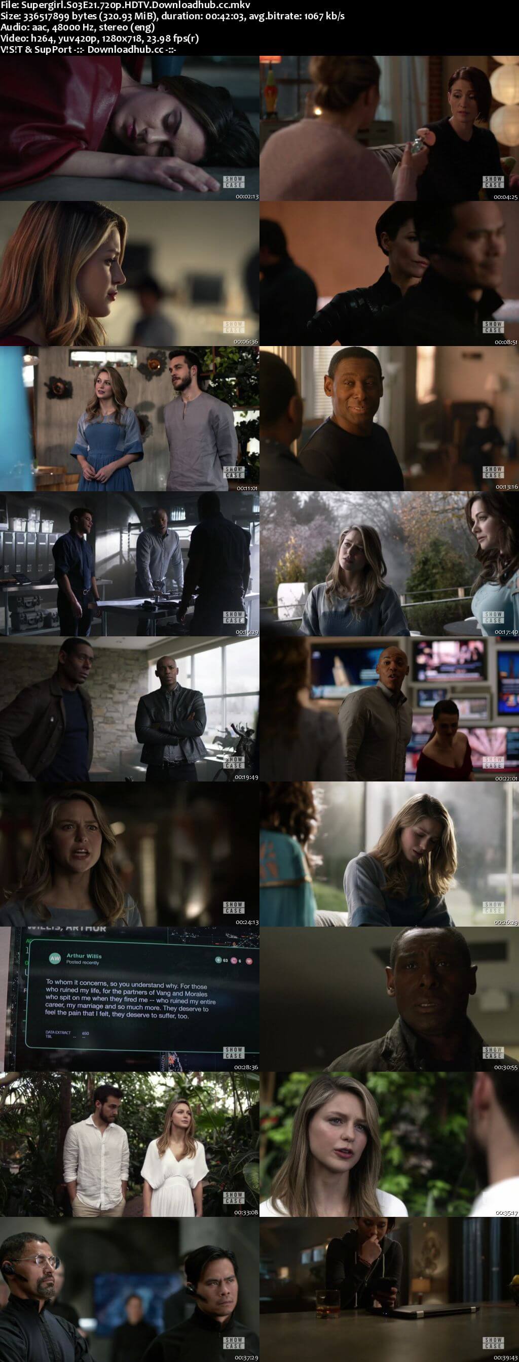 Supergirl S03E21 320MB HDTV 720p x264