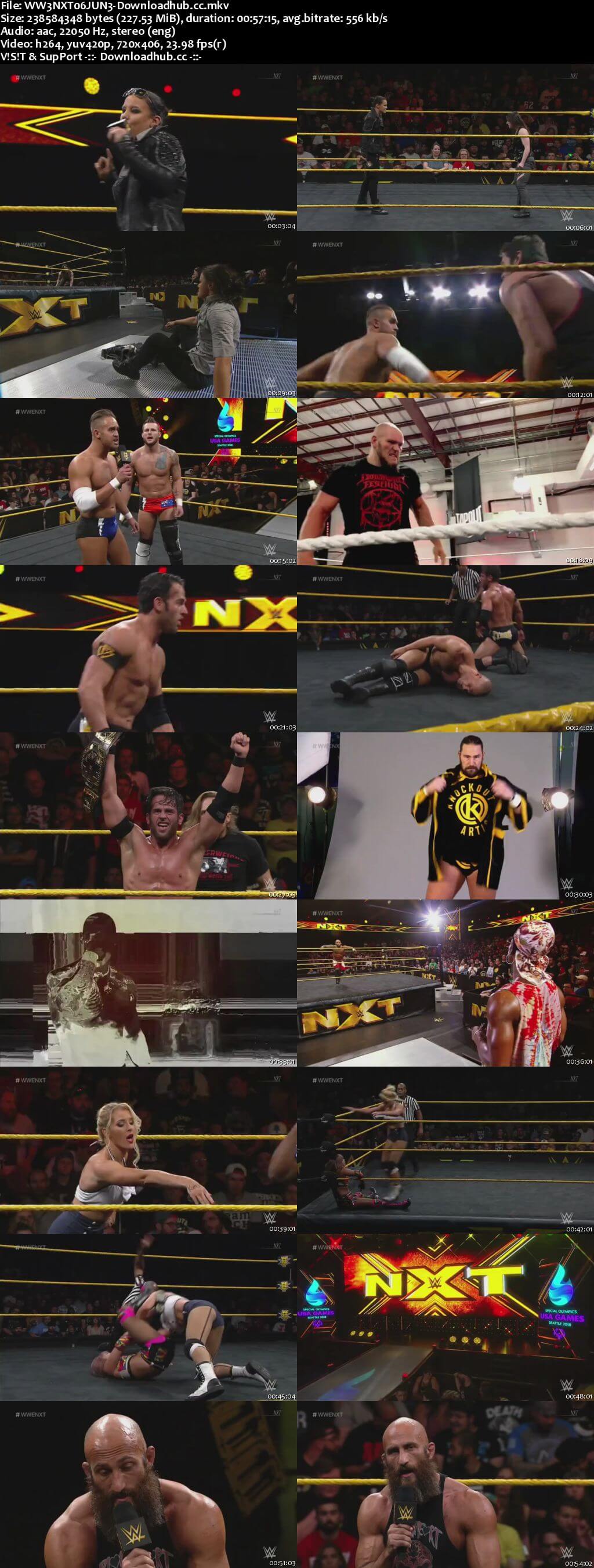 WWE NXT 06 June 2018 480p HDTV Download