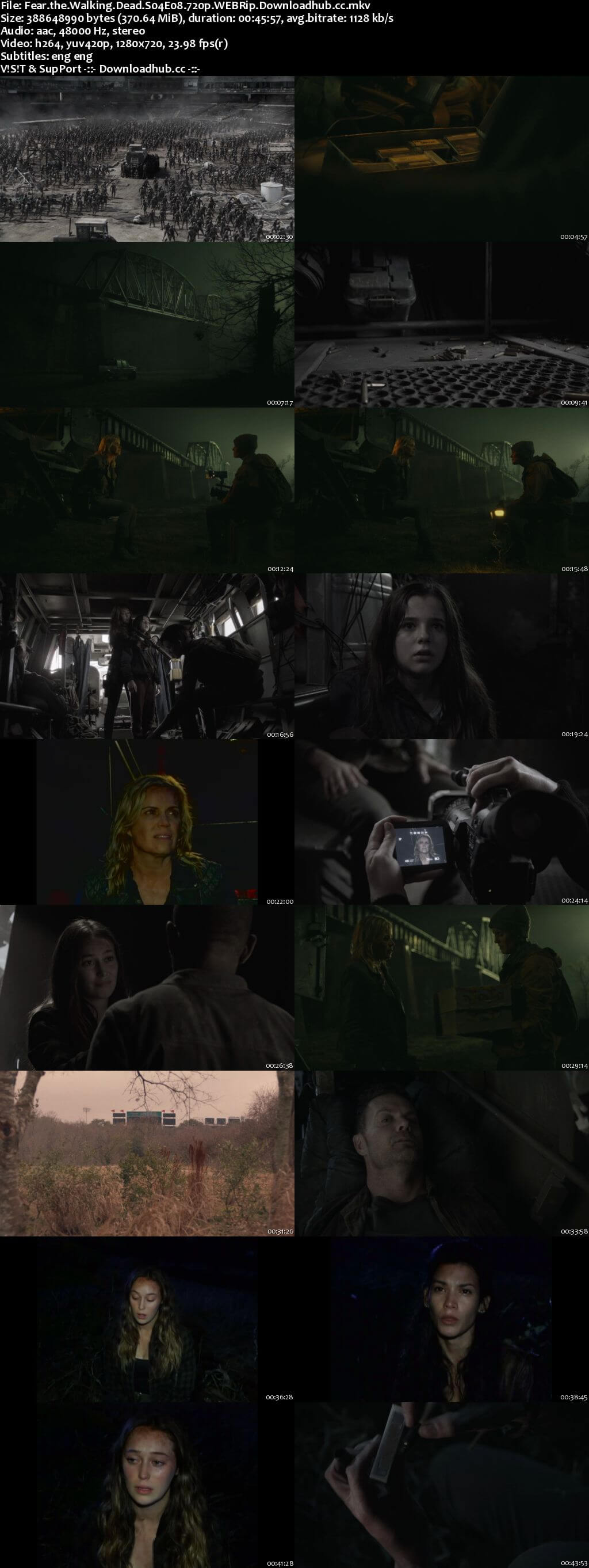 Fear the Walking Dead S04E08 350MB WEBRip 720p x264 ESubs