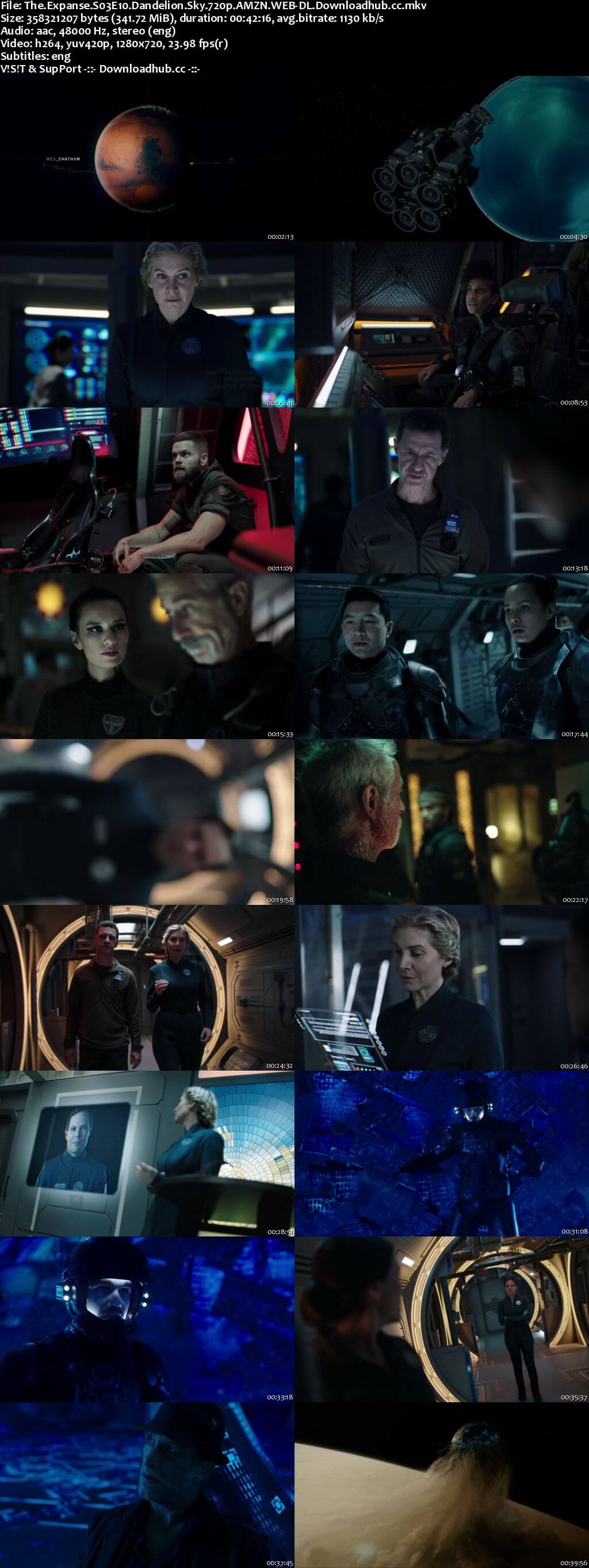 The Expanse S03E10 340MB WEBRip 720p x264 ESubs