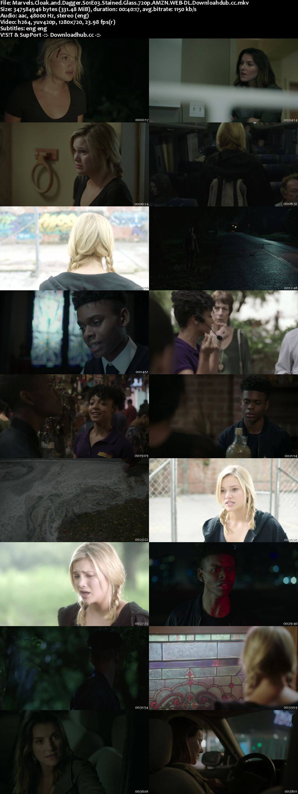 Cloak & Dagger S01E03 330MB WEB-DL 720p ESubs