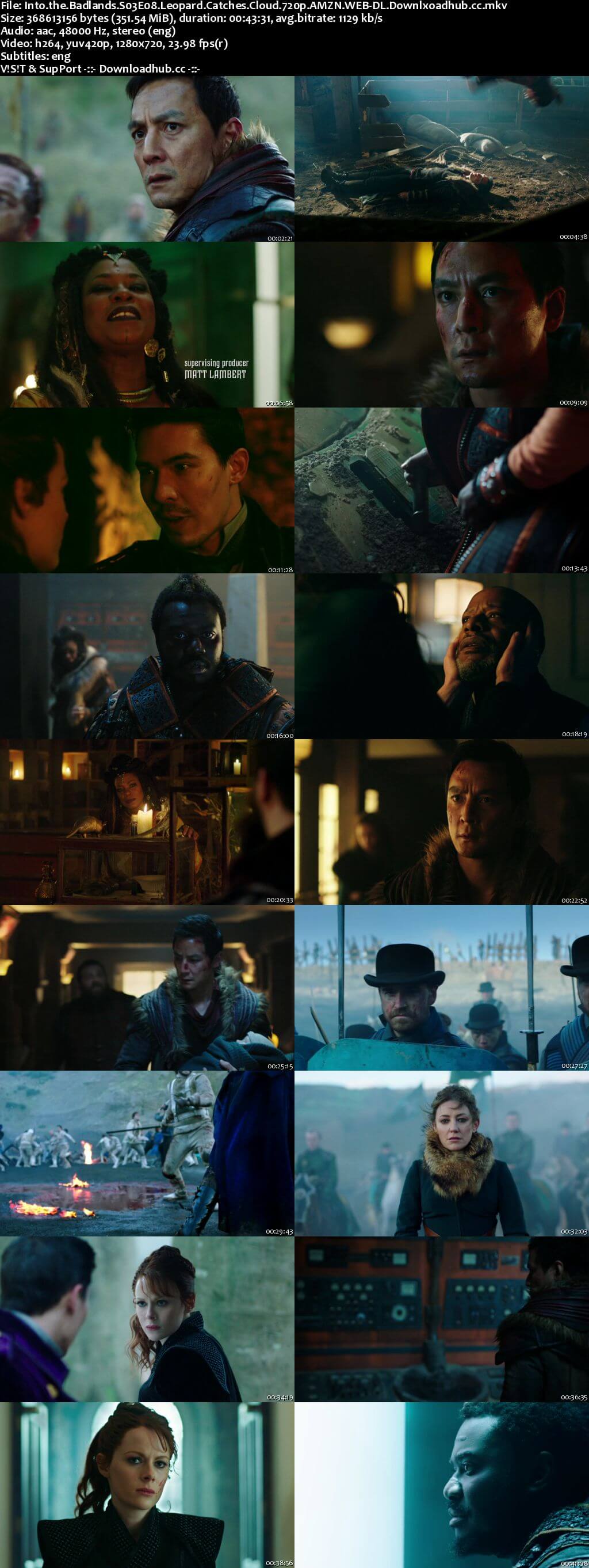 Into the Badlands S03E08 350MB WEB-DL 720p x264 ESubs