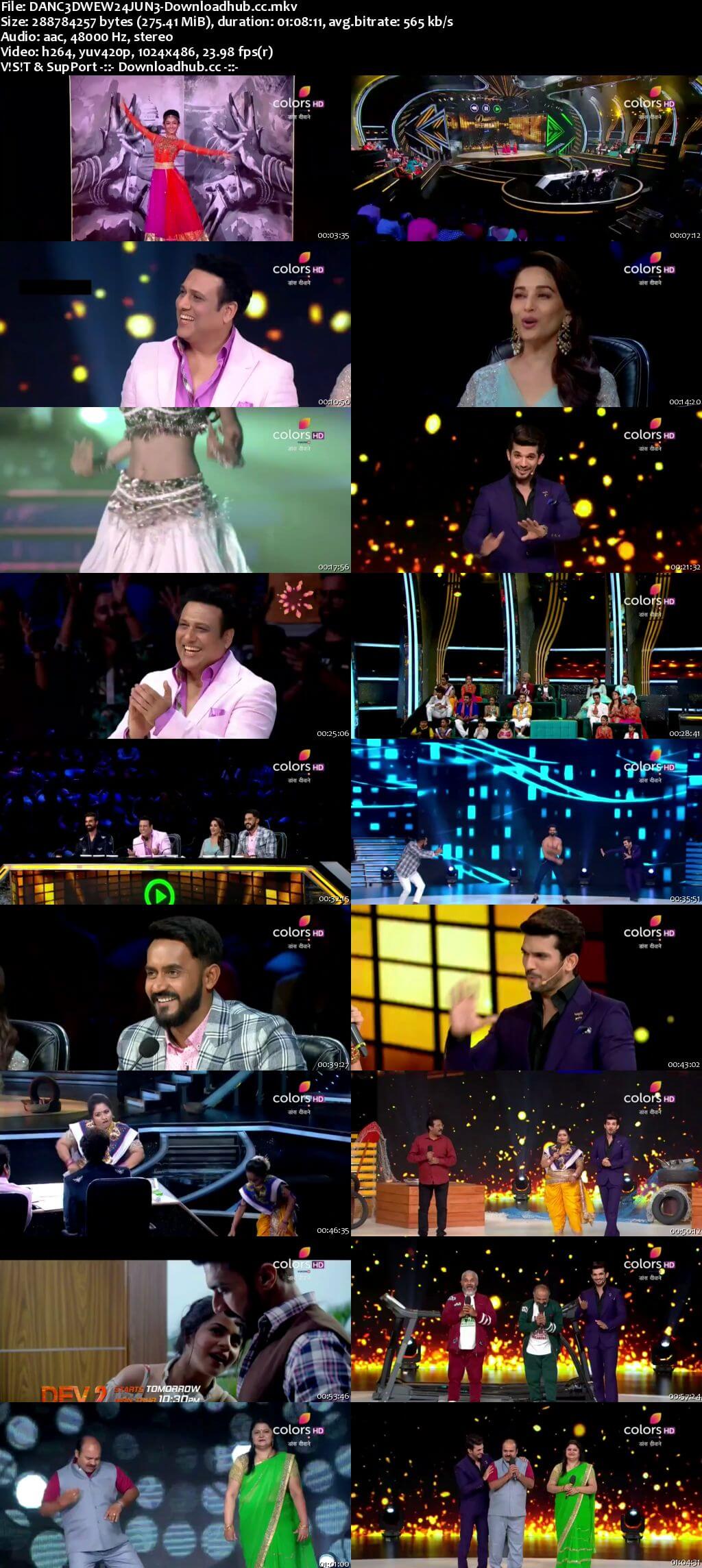 Dance Deewane 24 June 2018 Episode 08 HDTV 480p