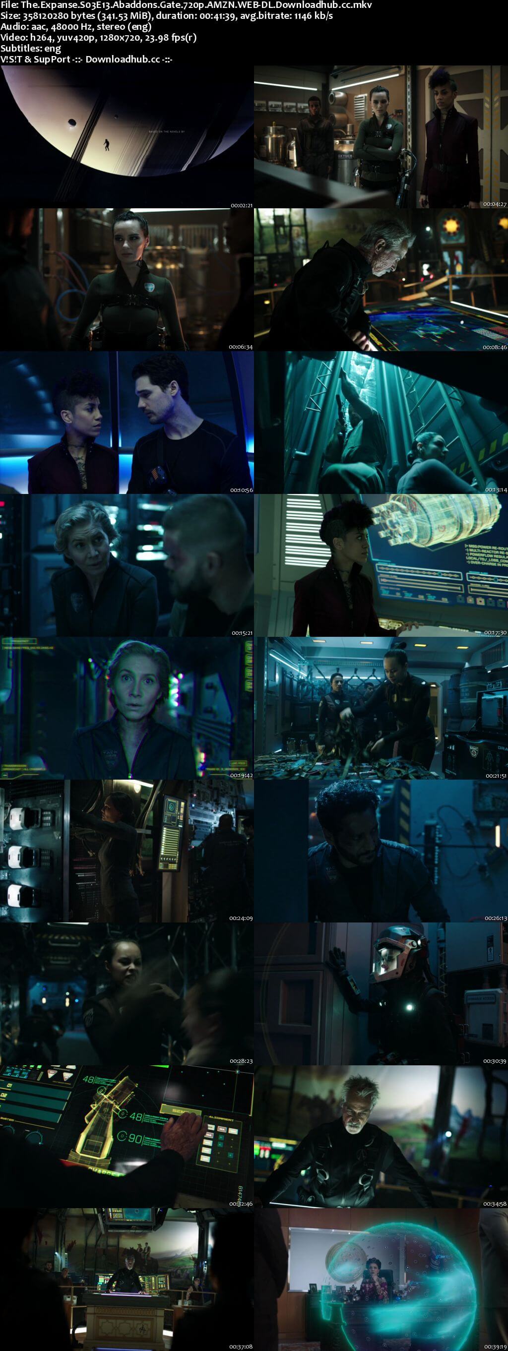 The Expanse S03E13 340MB WEBRip 720p x264 ESubs