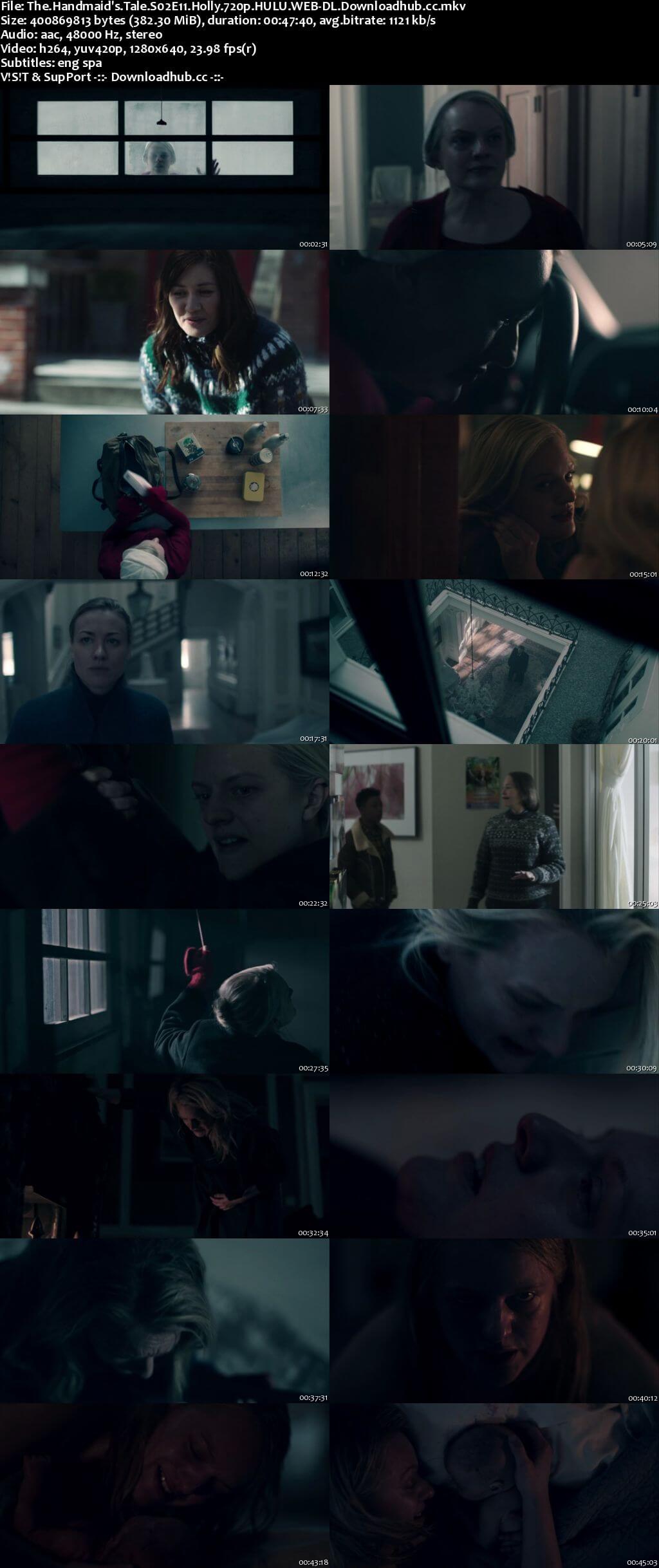 The Handmaids Tale S02E11 380MB HULU WEB-DL 720p x264 ESubs