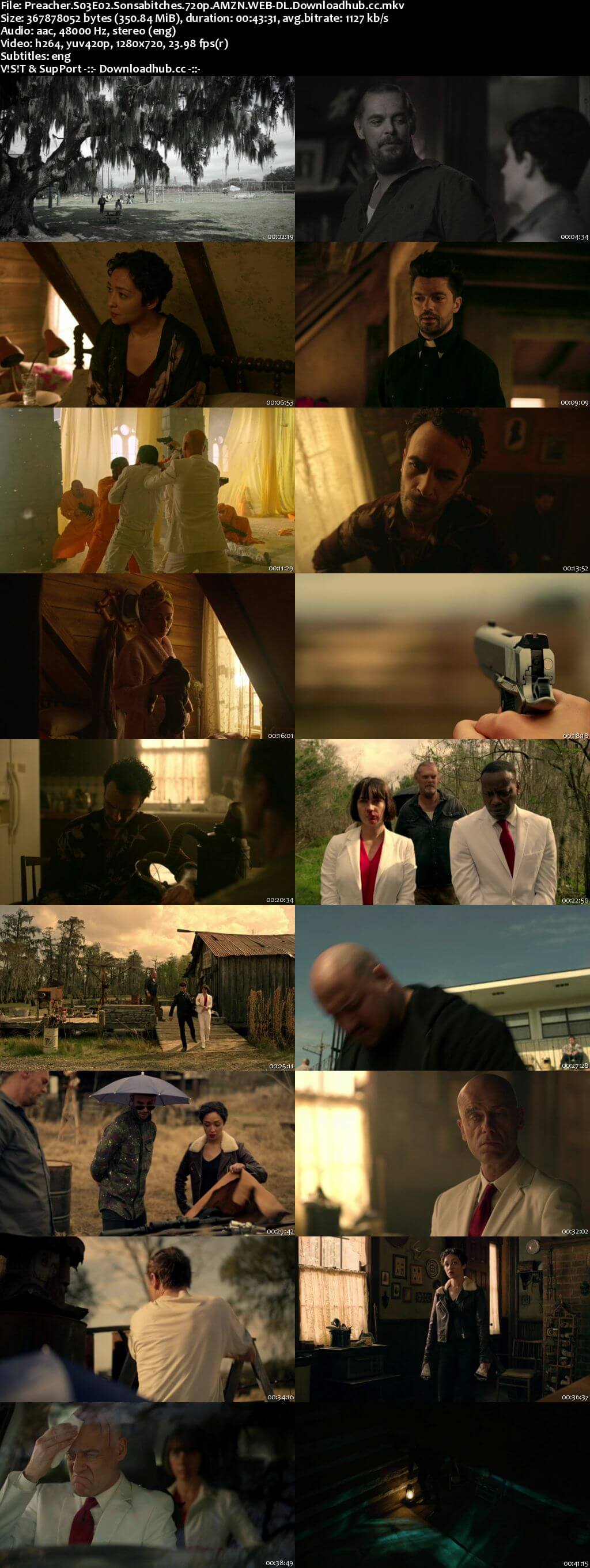 Preacher S03E02 350MB WEB-DL 720p x264 ESubs