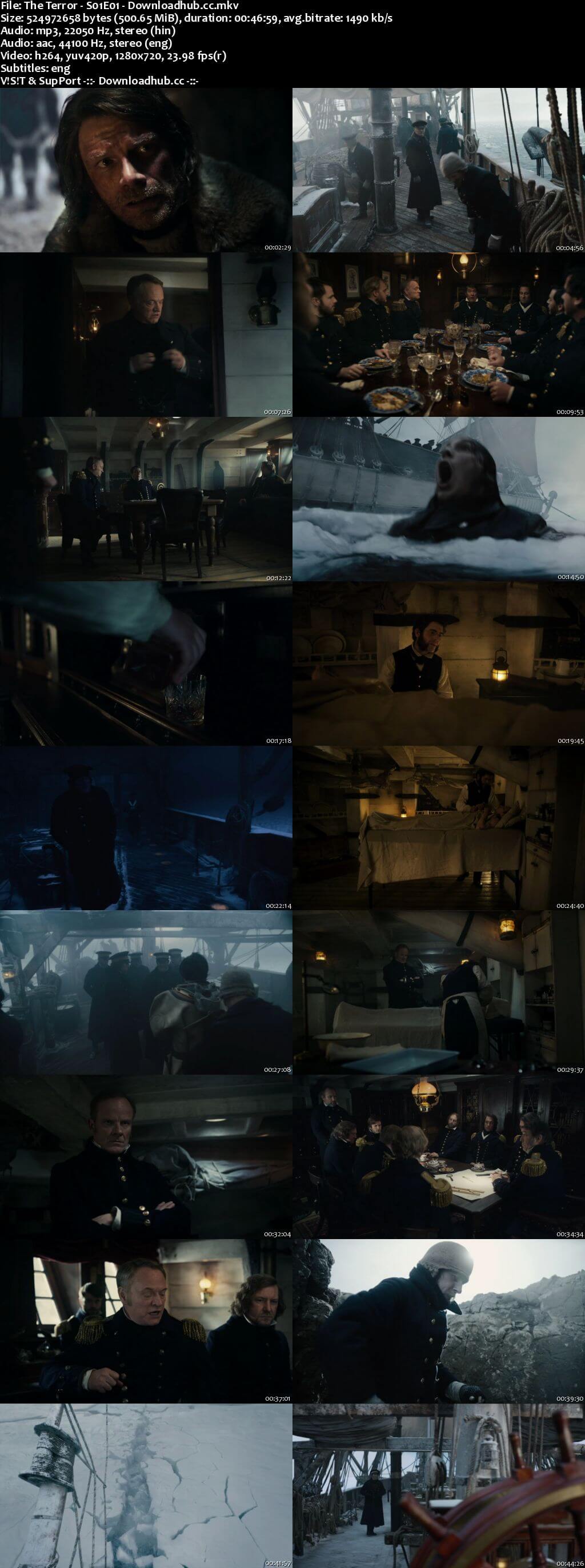 The Terror S01 Complete Dual Audio 720p Web-DL [Hindi - English] ESubs