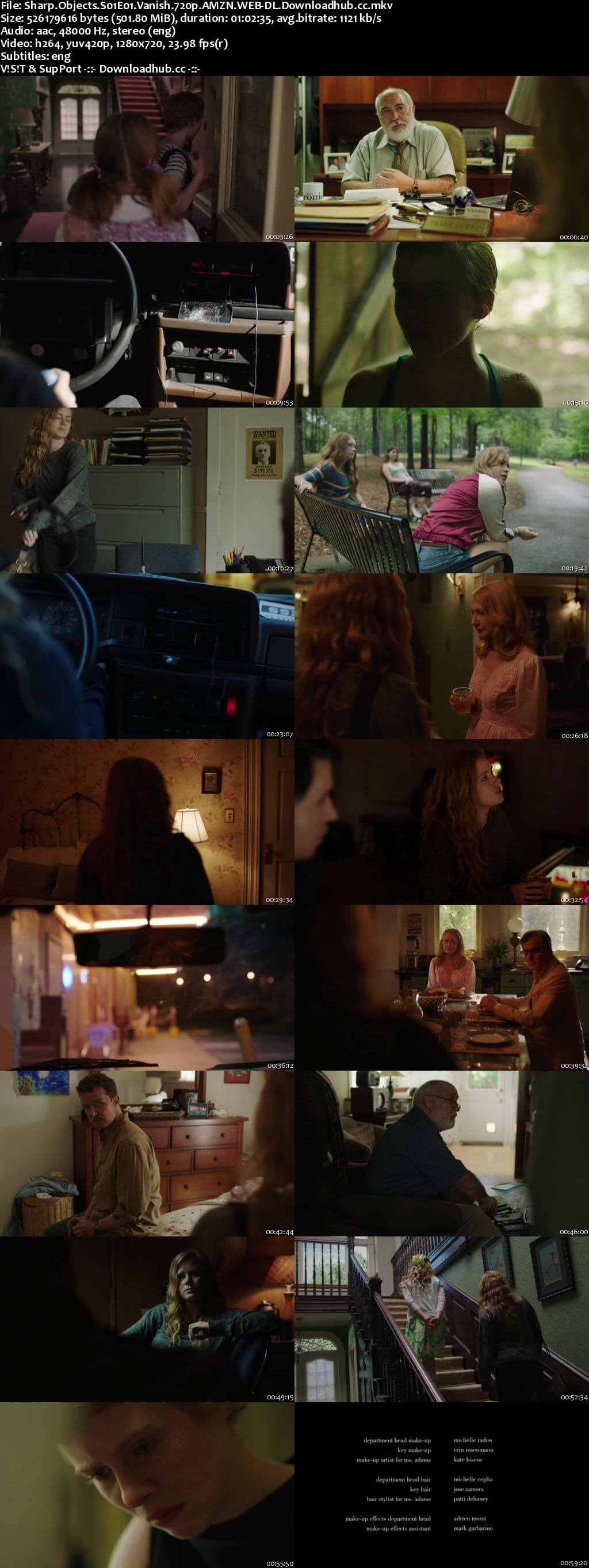 Sharp Objects S01E01 500MB WEB-DL 720p ESubs