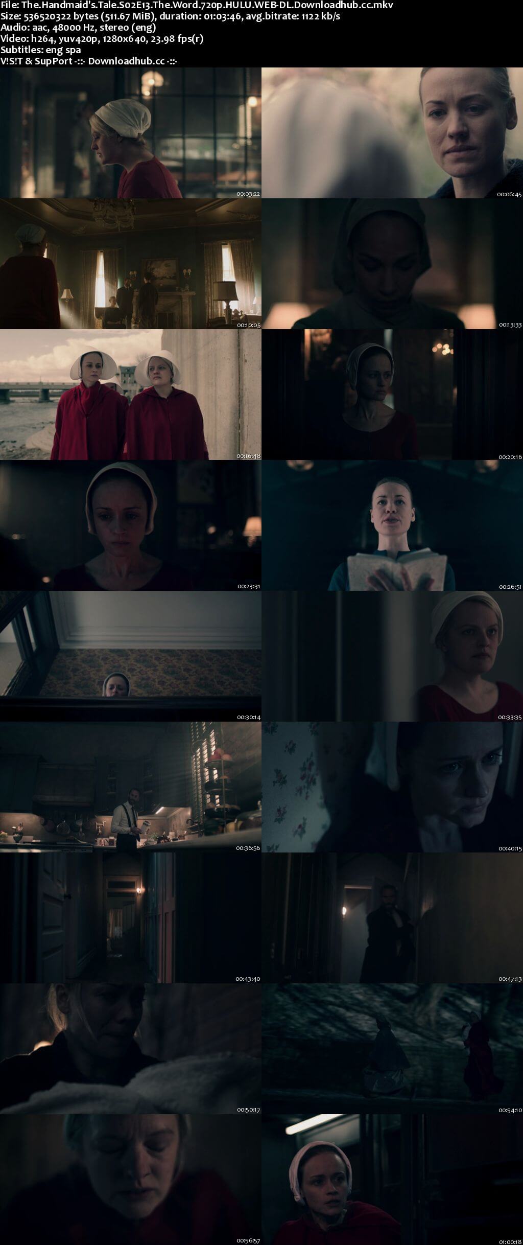 The Handmaids Tale S02E13 500MB HULU WEB-DL 720p x264 ESubs