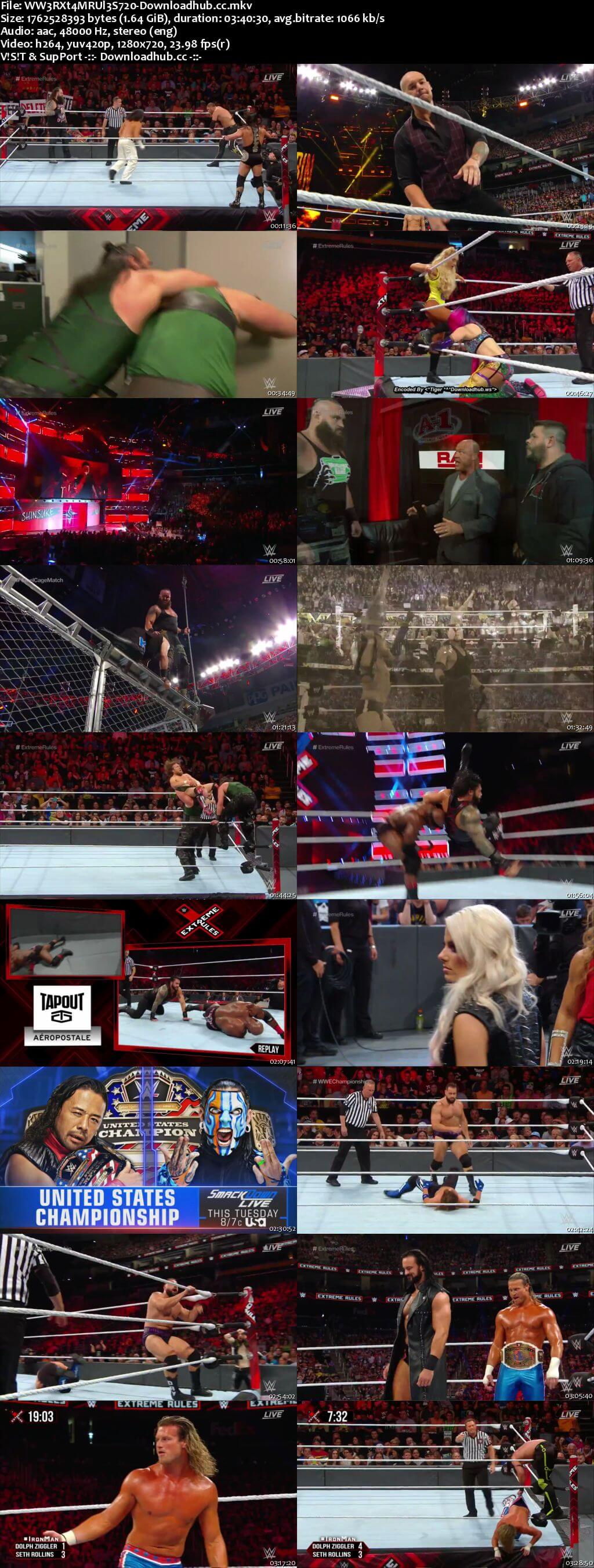 WWE Extreme Rules 15th July 2018 720p PPV WEBRip x264