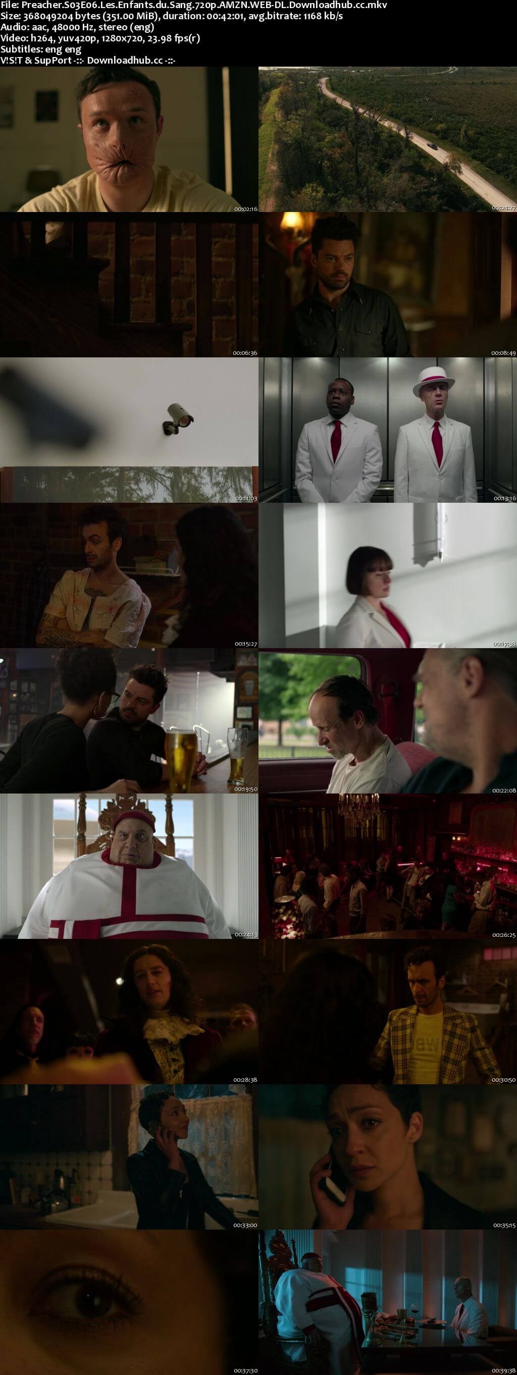 Preacher S03E06 350MB WEB-DL 720p x264 ESubs