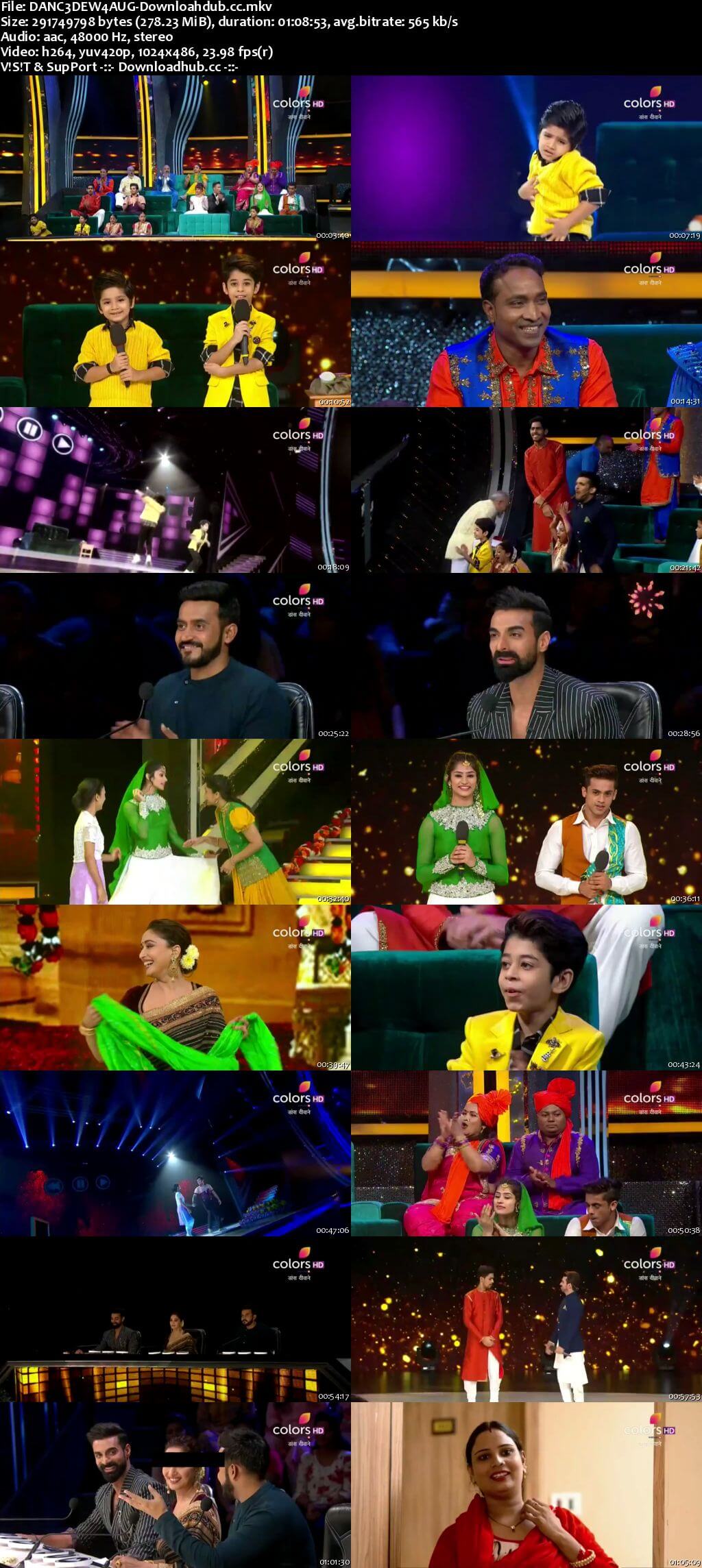 Dance Deewane 04 August 2018 Episode 18 HDTV 480p