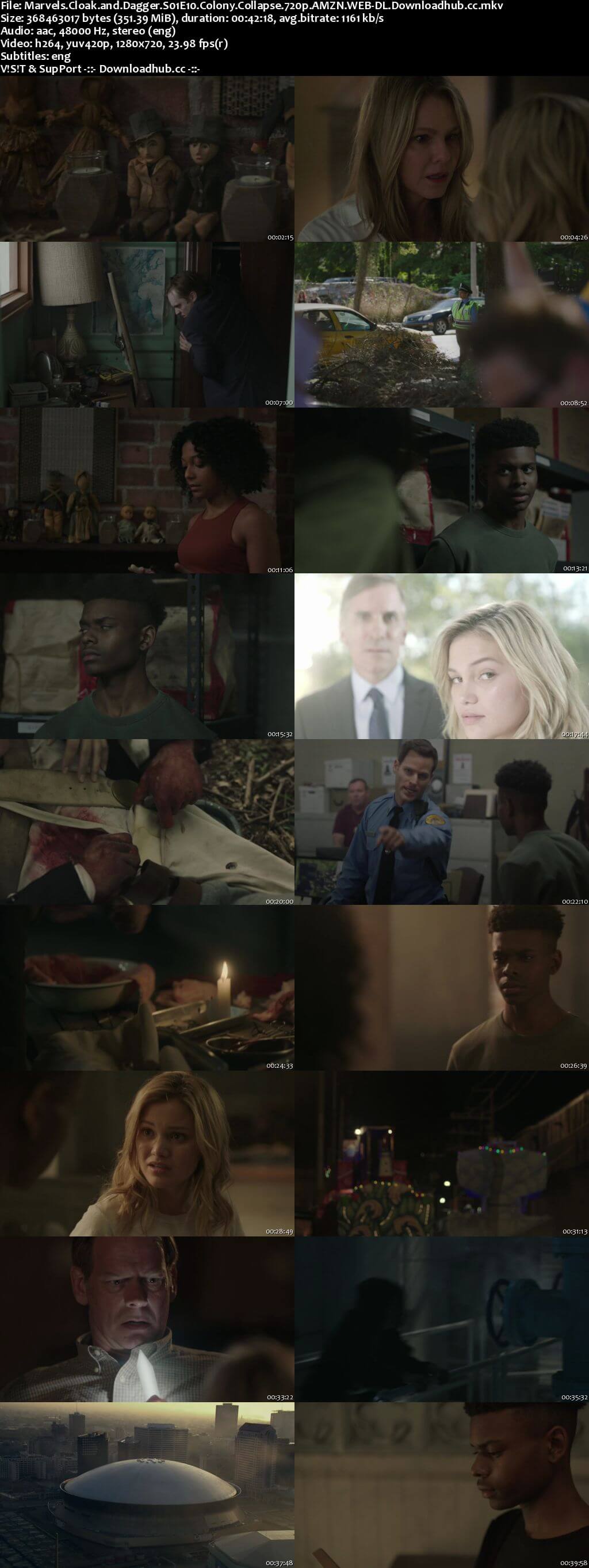 Cloak & Dagger S01E10 350MB WEB-DL 720p ESubs