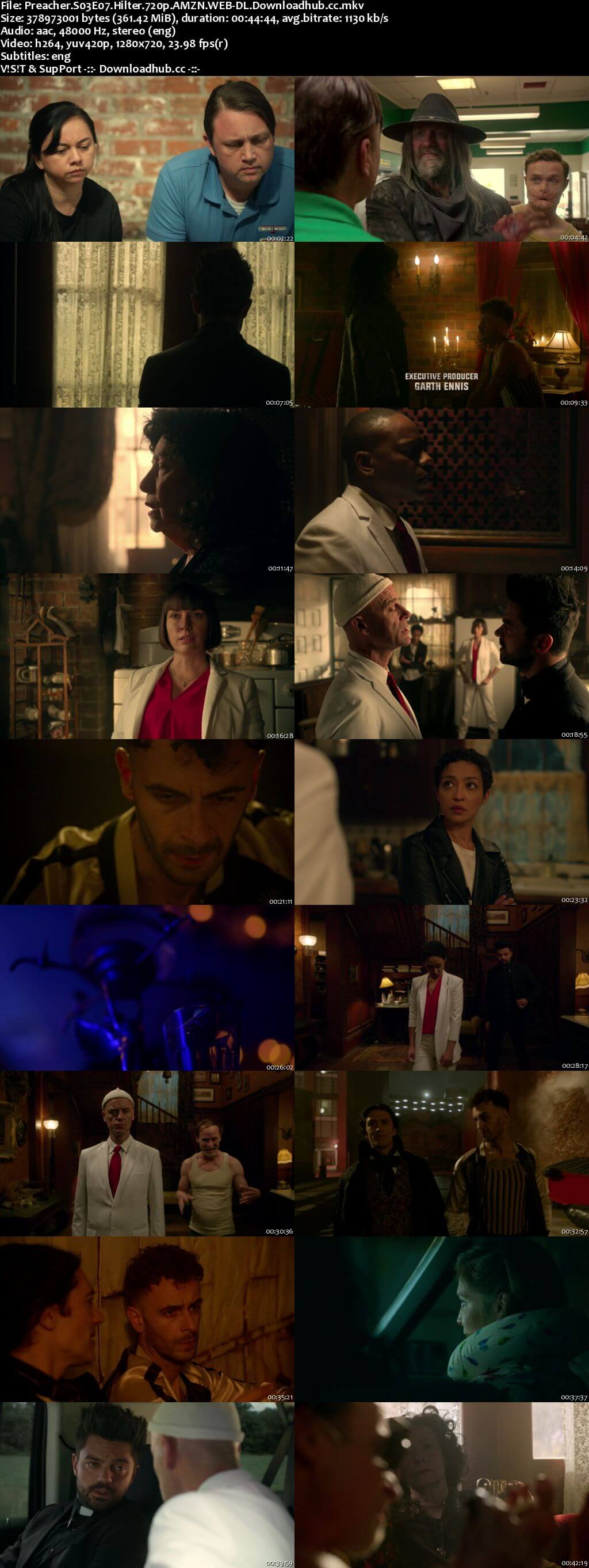 Preacher S03E07 350MB WEB-DL 720p x264 ESubs