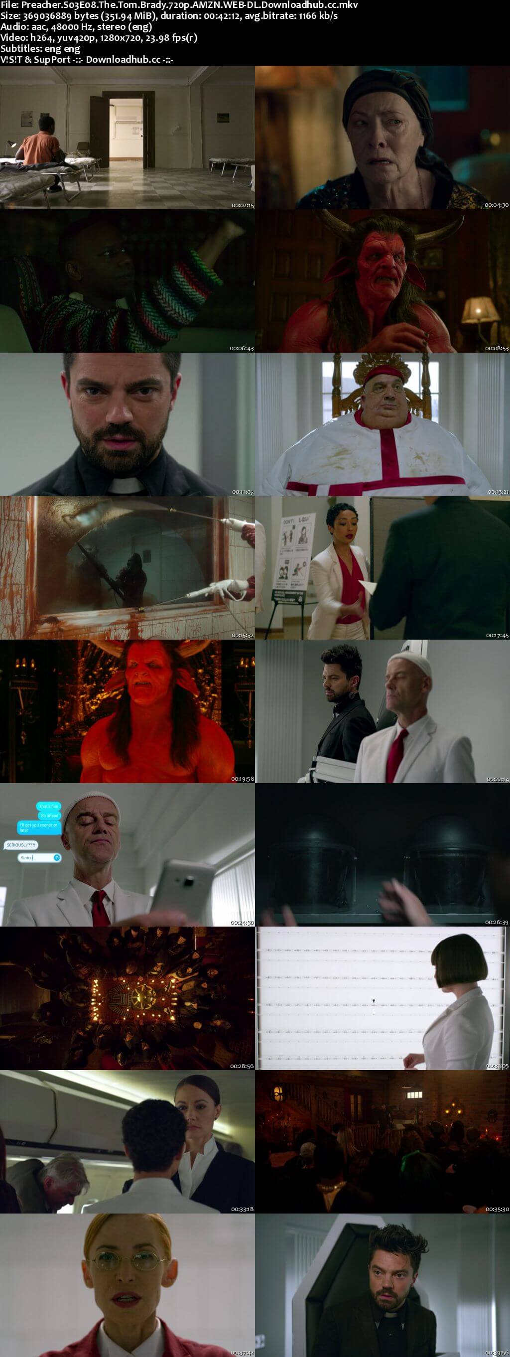 Preacher S03E08 350MB WEB-DL 720p x264 ESubs