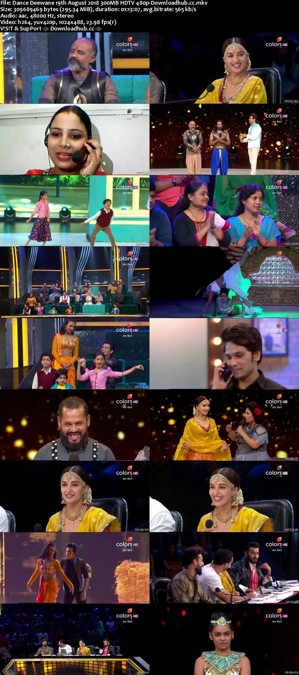 Dance Deewane 19 August 2018 Episode 23 HDTV 480p