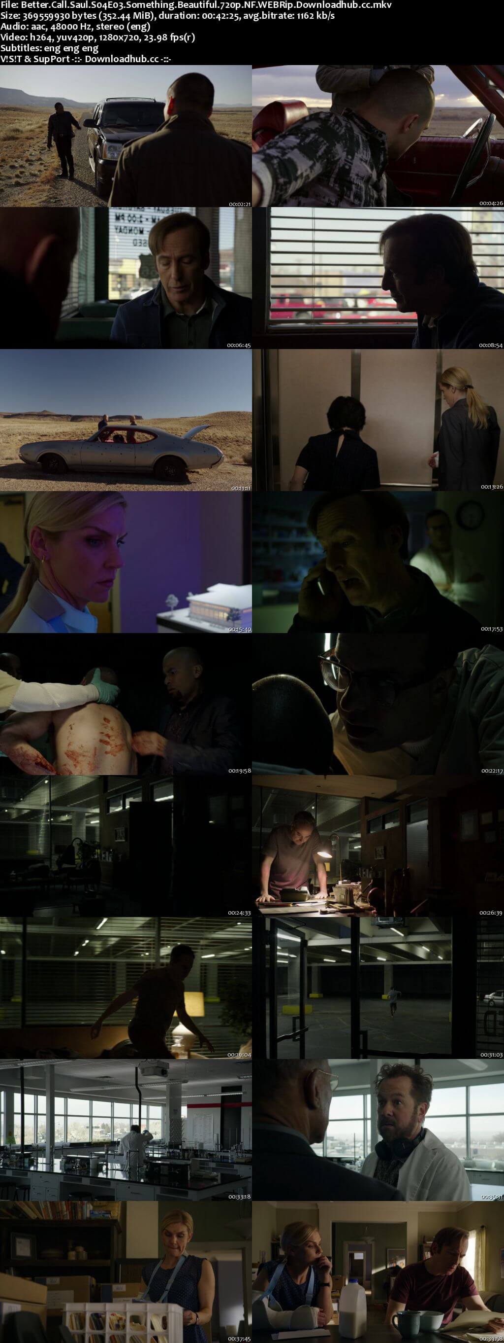 Better Call Saul S04E03 350MB WEB-DL 720p x264 MSubs