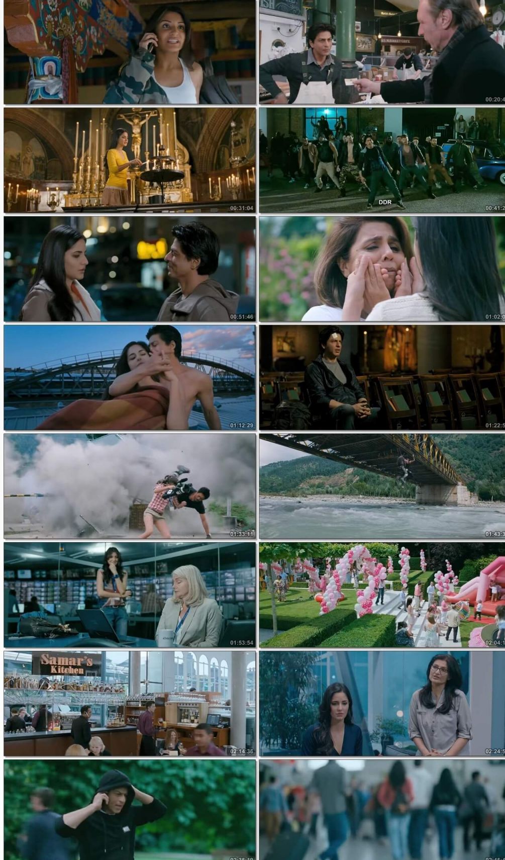 Jab Tak Hai Jaan 2012 Hindi 480p 500MB BluRay ESubs