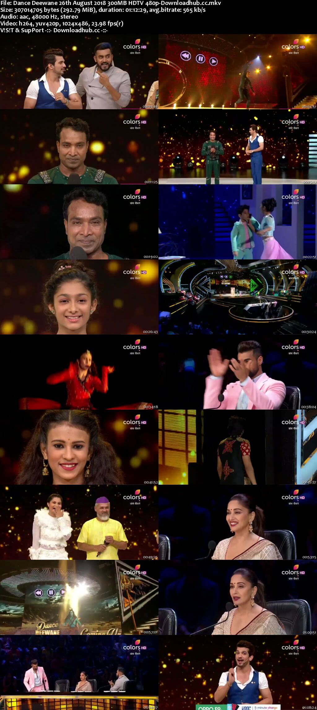 Dance Deewane 26 August 2018 Episode 25 HDTV 480p