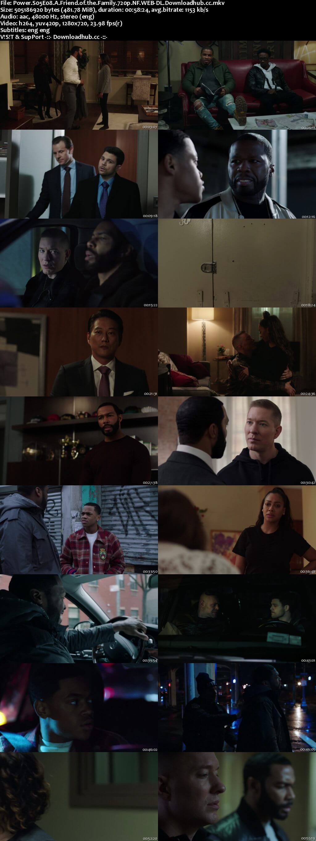 Power S05E08 450MB WEB-DL 720p x264 ESubs