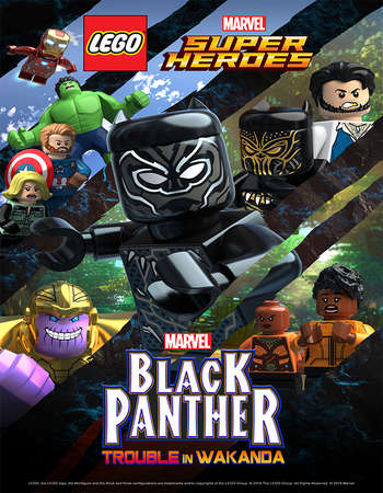 LEGO Marvel Super Heroes Black Panther Trouble in Wakanda 2018 Hindi Dual Audio 720p 300MB WEBRip ESubs