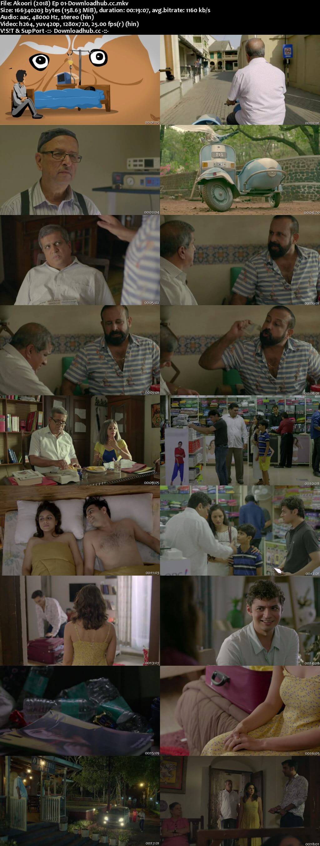 Akoori 2018 Hindi Season 01 Complete 720p HDRip x264