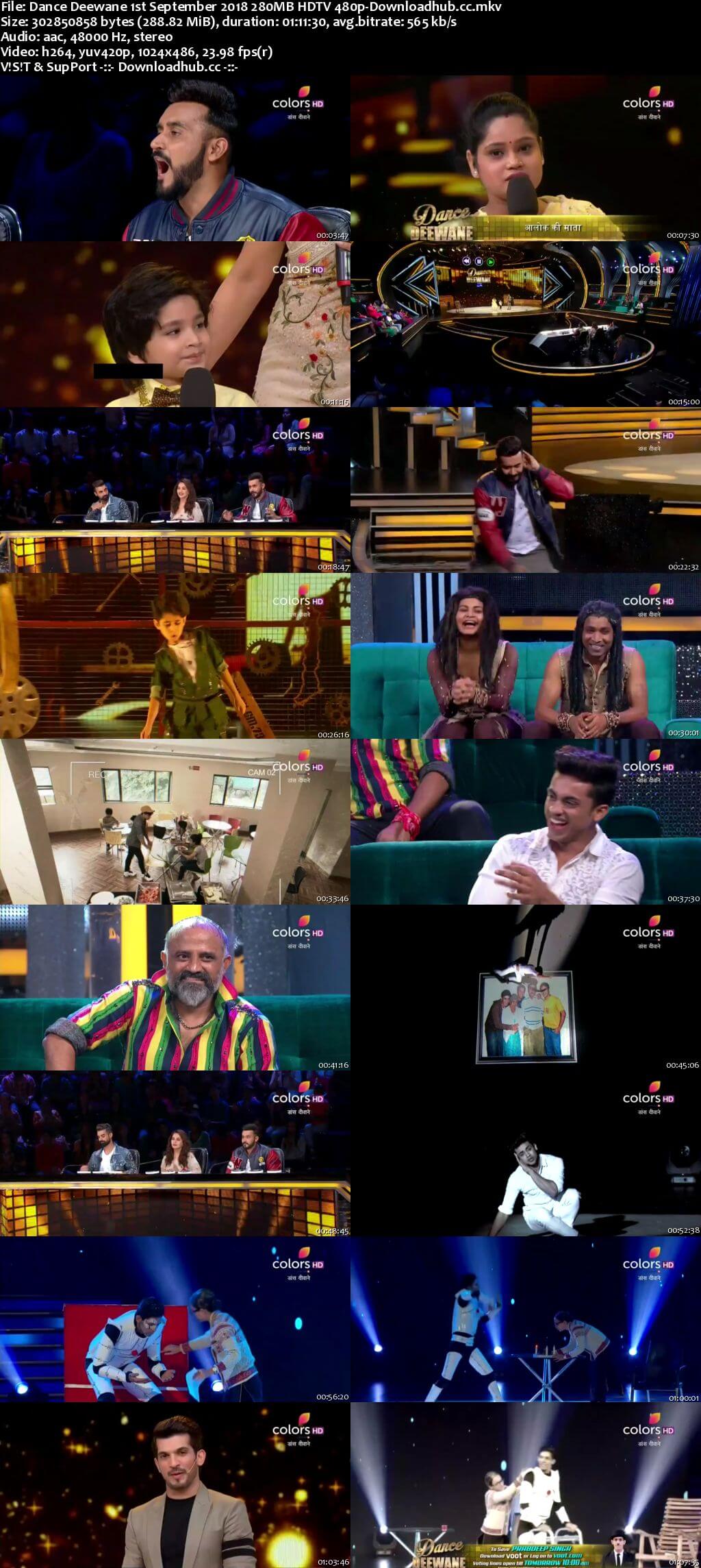 Dance Deewane 01 September 2018 Episode 26 HDTV 480p